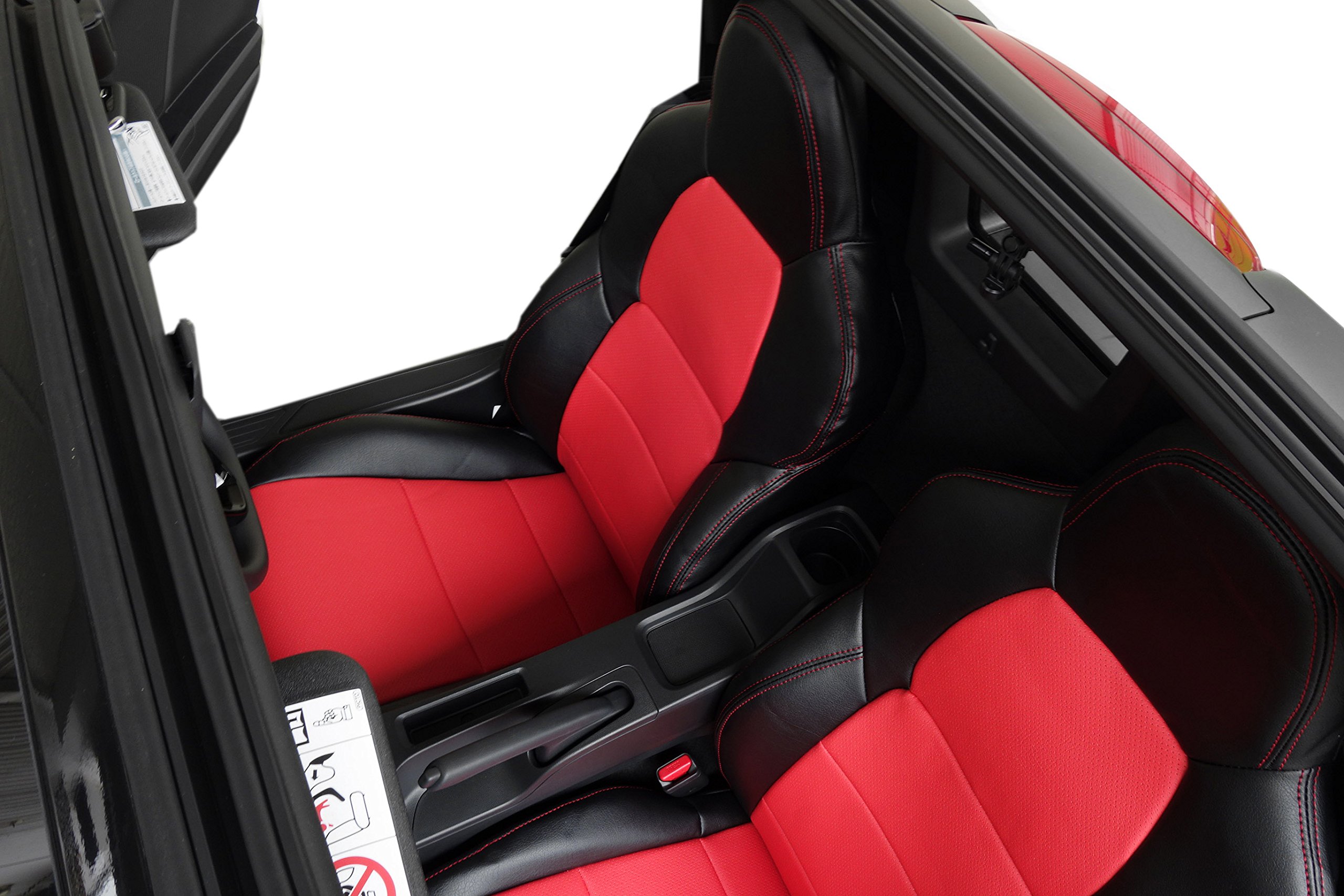 S660専用 シートカバー 黒・赤色 JW5 オートウェア(Autowear) S660 JW5 