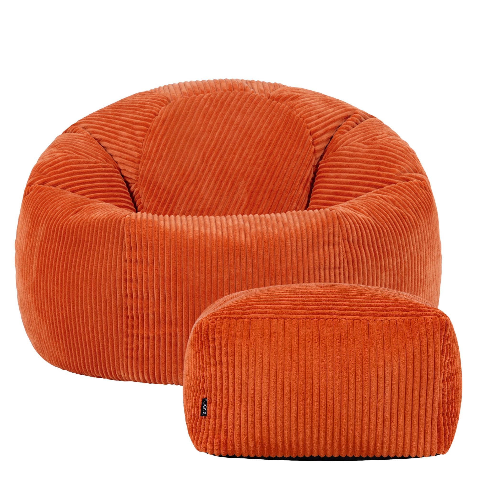 Icon Kingston Sitzsack mit Hocker Cord – Bild 4