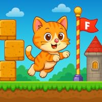 Super Cat World Adventure Fun Games