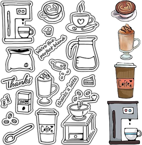 Miniatura 18 de CRASPIRE Sellos transparentes de notas musicales, sellos de goma para instrumentos de piano vintage, fondo reutilizable, sello de silicona