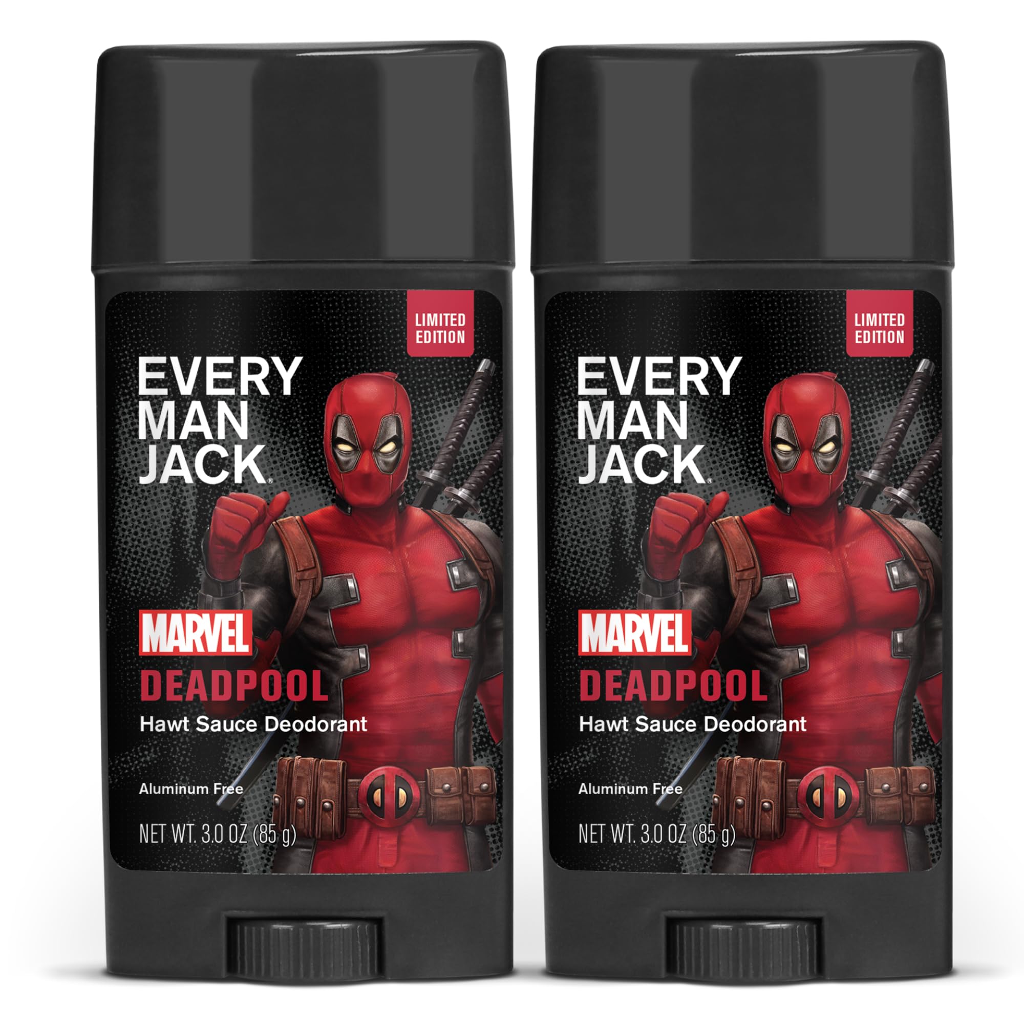 Amazon.com : Every Man Jack Deadpool Deodorant Gift for Men