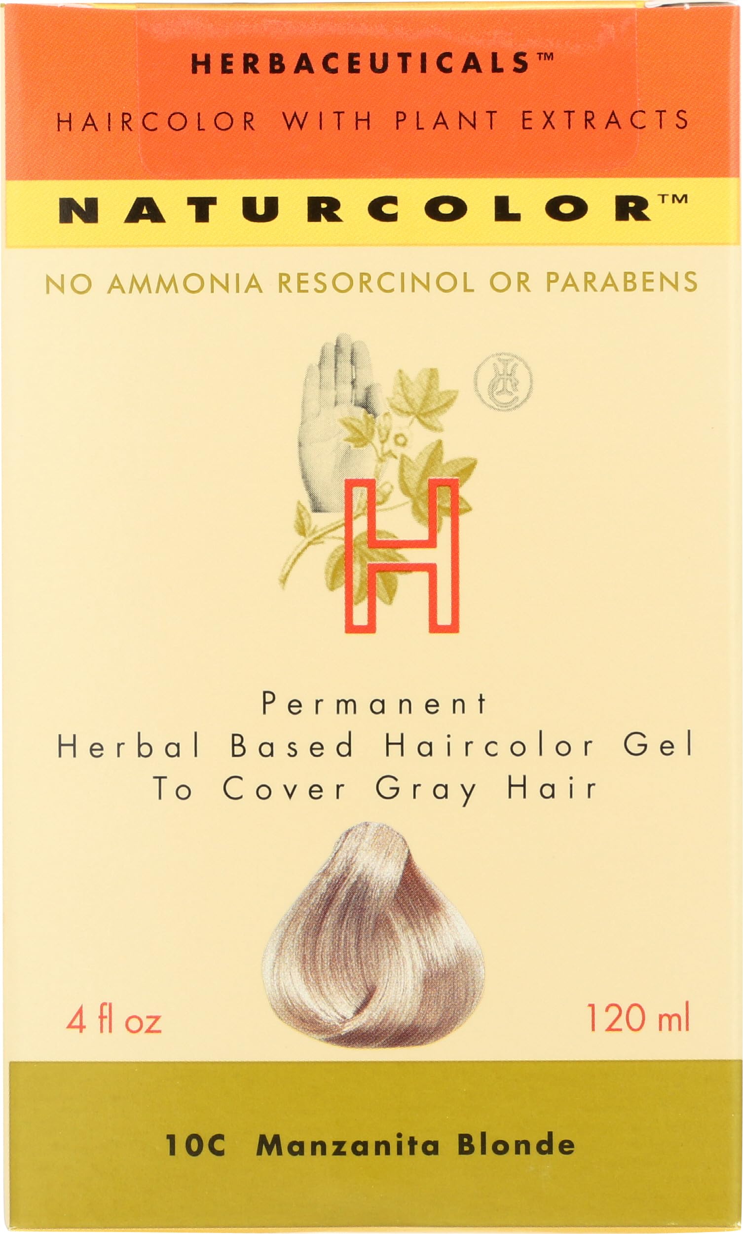 10C Manzanita Blonde Hair Dyes, 4 Ounce