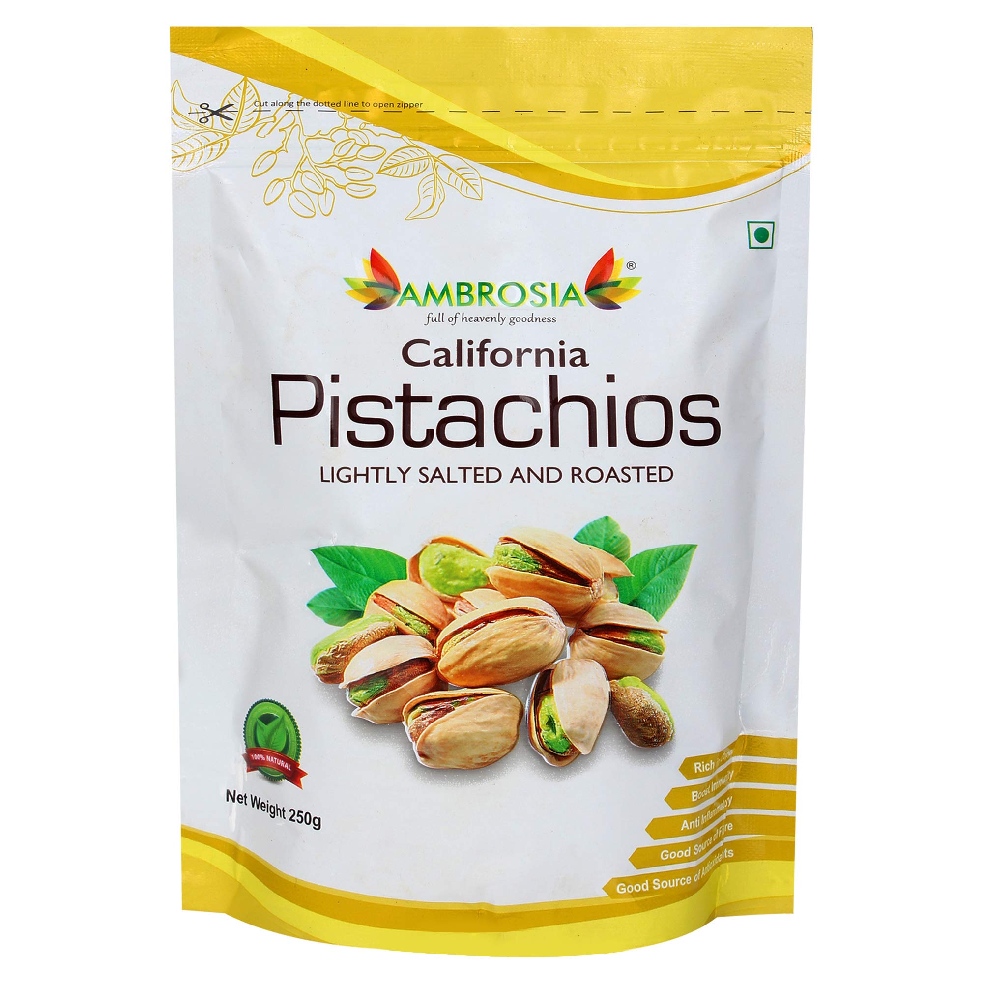 See full amazon price history chart for Ambrosia California Pistachios 250g | Roasted& Salted (Pack of 3) Ambrosia California Pistachios 250g | Roasted& Salted (Pack of 3) (B07Z22T4B1) Amazon Price History, Amazon Price Tracker