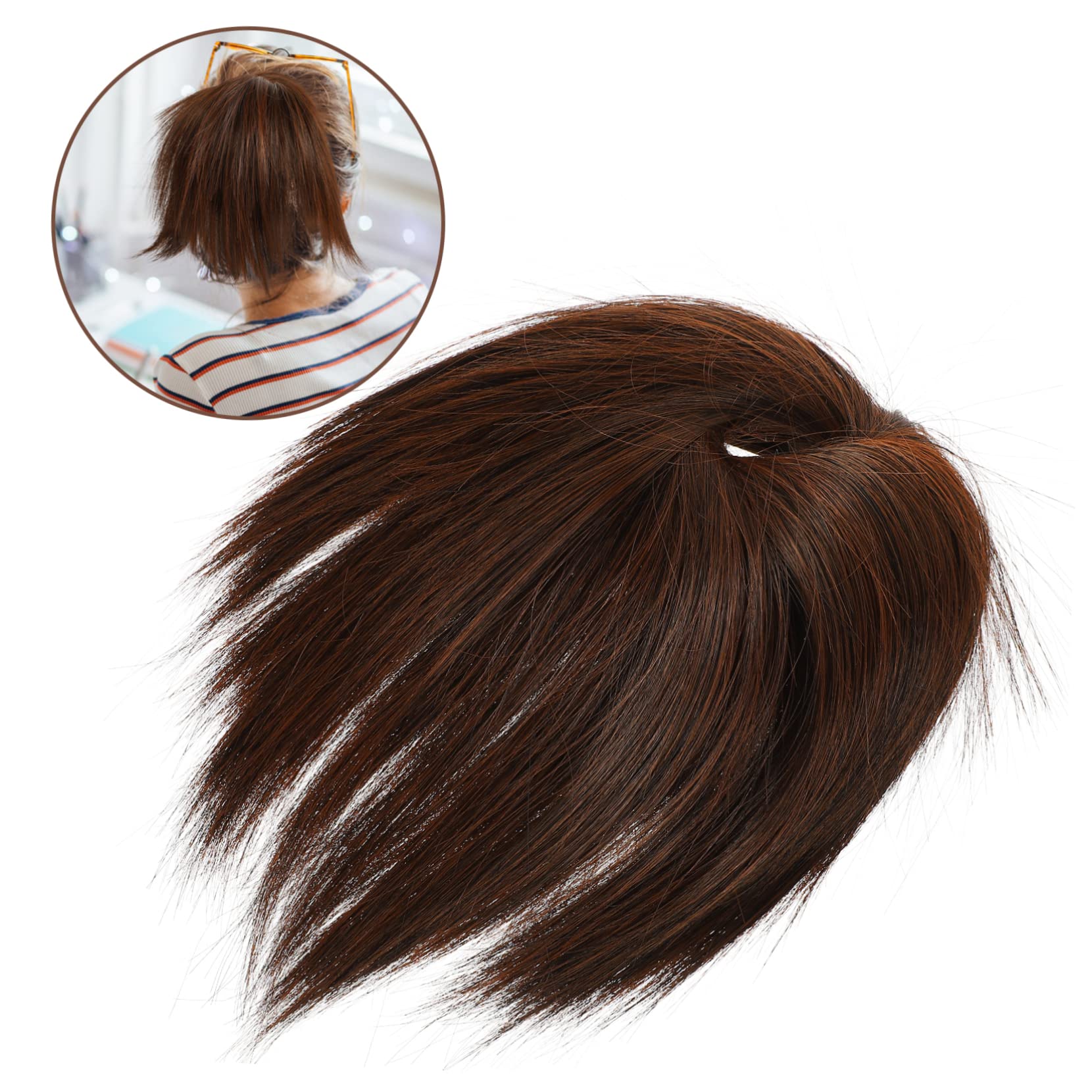 DOITOOL 5pezzi Chignon Hairpiece Per Acconciature Semplici e Accessorio Per Messy Bun Per Matrimoni e Speciali