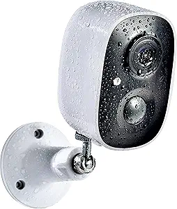 GMK Security Camera Wireless Outdoor, 1080P Color Night Vision AI Motion Detection 2-Way Talk Battery Powered WiFi Home In...