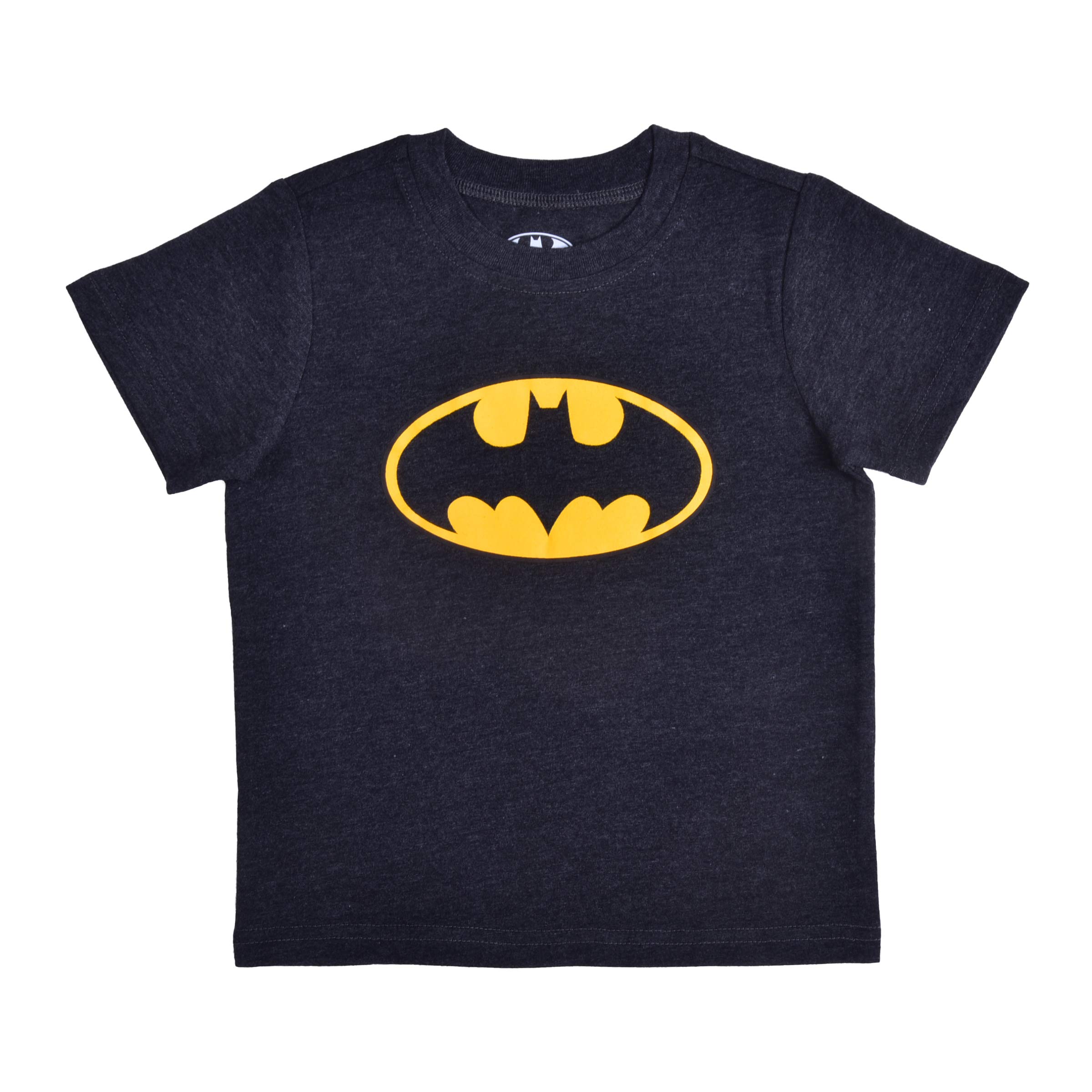 BATMAN Warner Bros 3-teiliges Jogger-Set für Jungen, Kurzarm-Shirts und Sporthosen