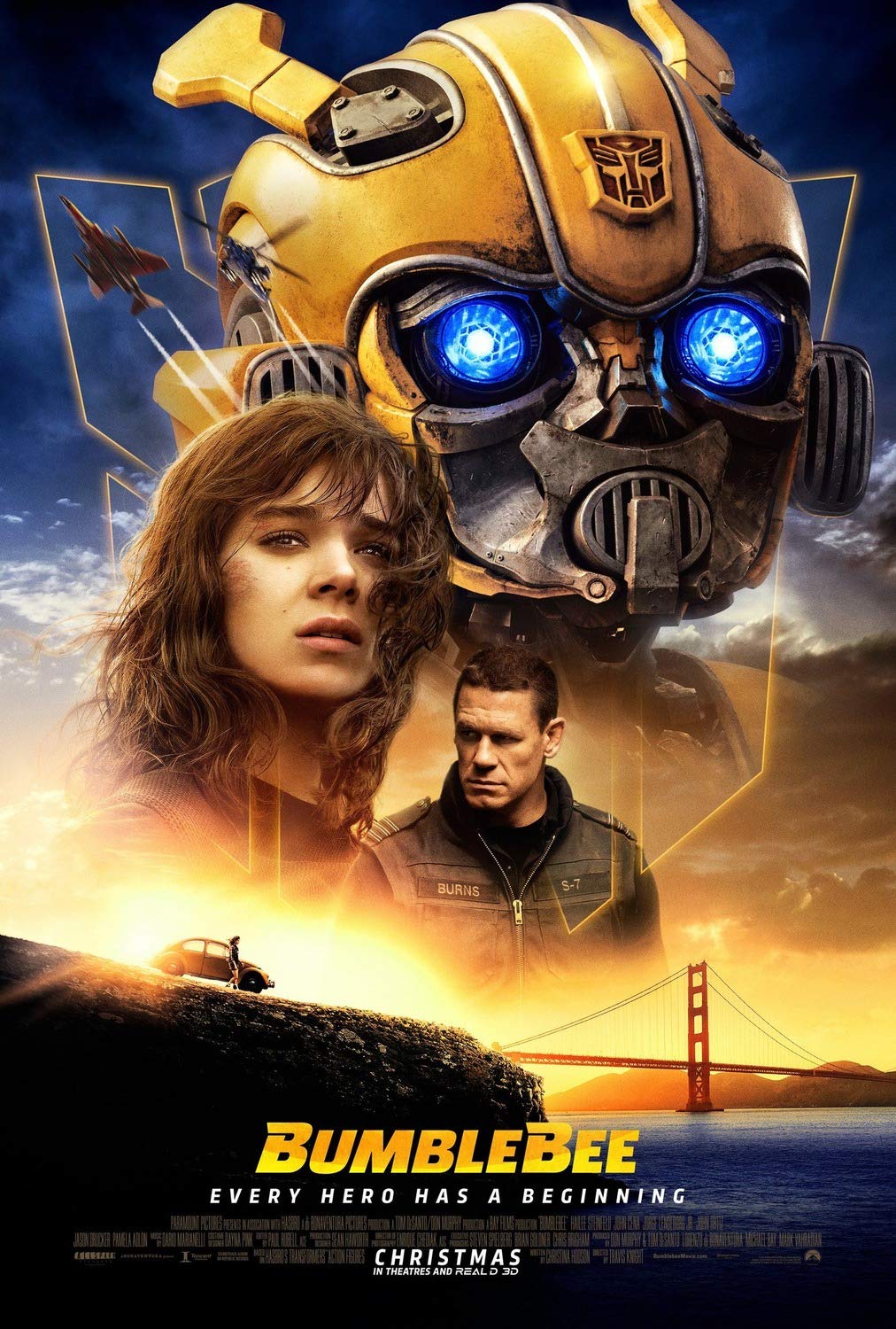 Amazon.co.jp: バンブルビーポスター 11x17インチ プロモーション映画