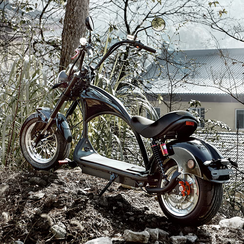 TOXOZERS 2500W Fat Tire Electric Scooter for Adults 4 Speeds Lithium E