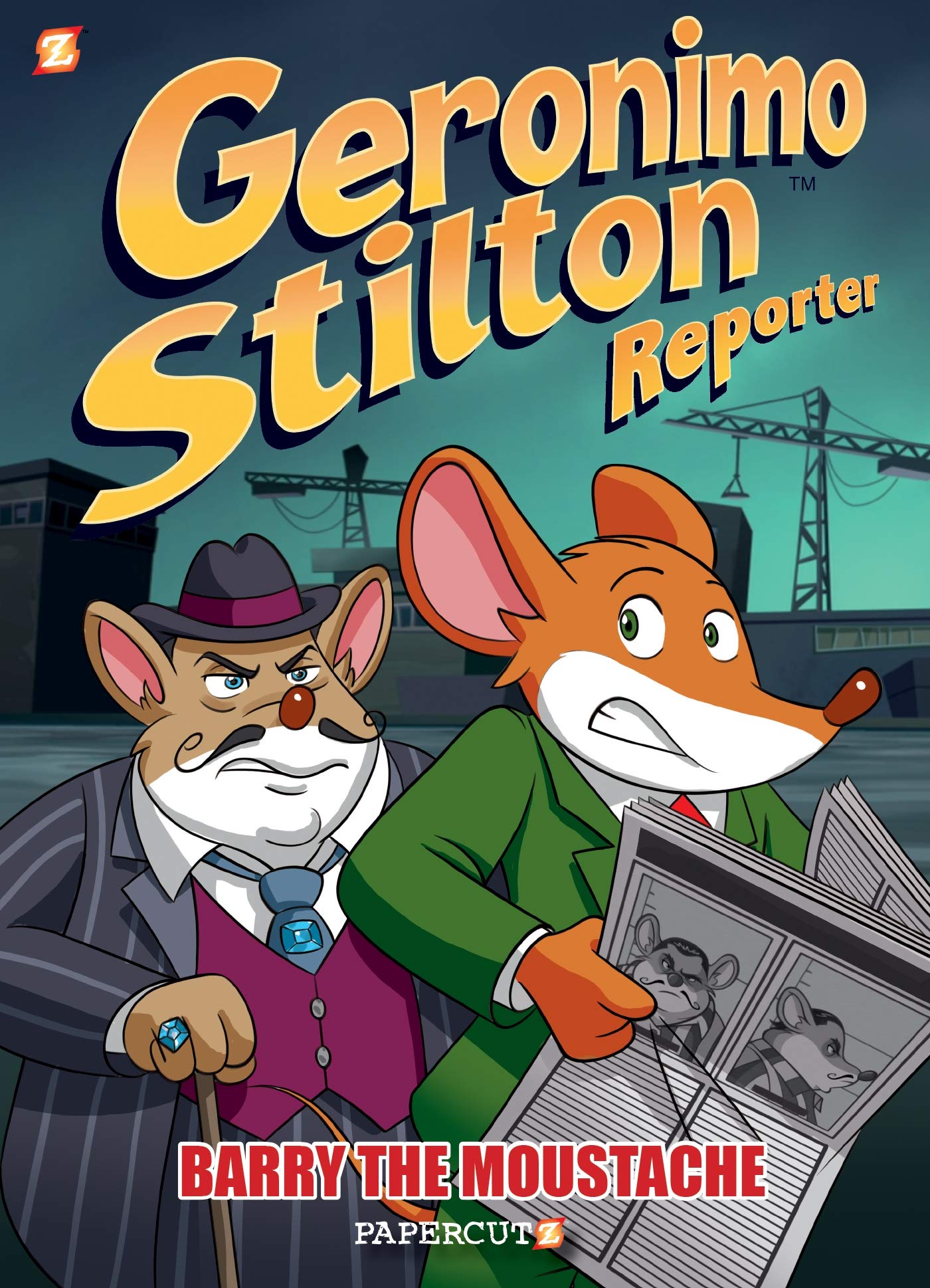 Geronimo Stilton Reporter #5: Barry the Moustache (Geronimo Stilton Reporter Graphic Novels, 5)