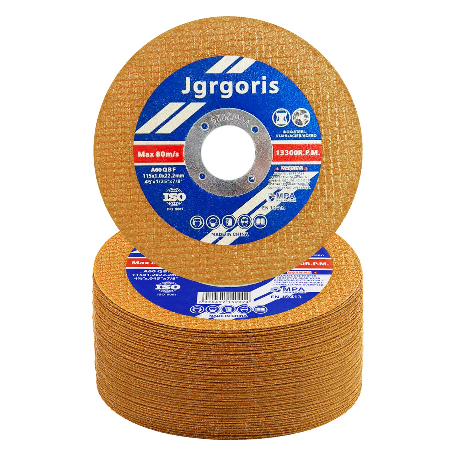 Cut-Off Wheels - 54 Pack for Metal & Stainless Steel -1