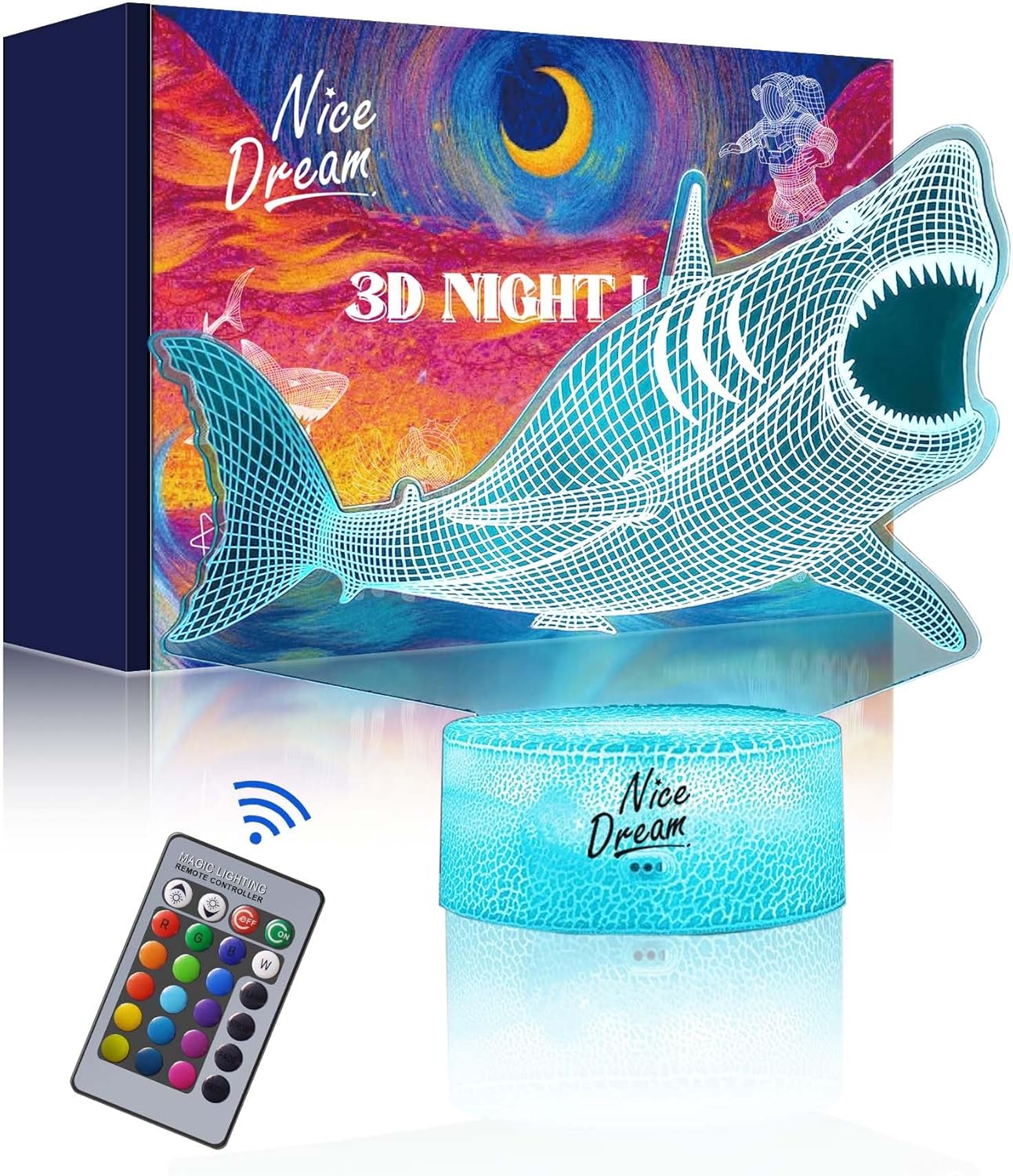 Nice Dream Shark Night Light
