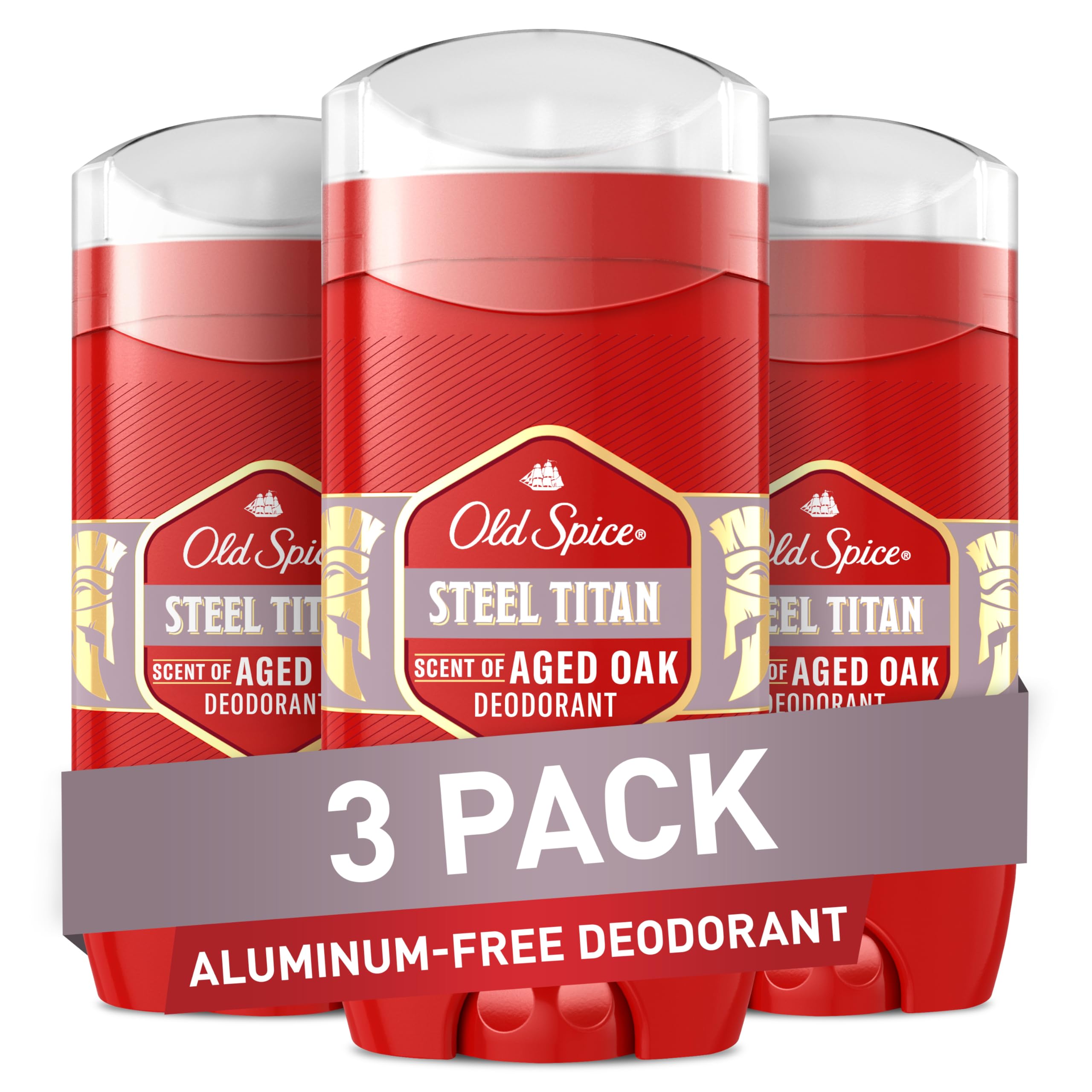 Old Spice Aluminum Free Deodorant for Men 24 7 Odor Protection 24 7 Freshness Lasting Scent Titan with