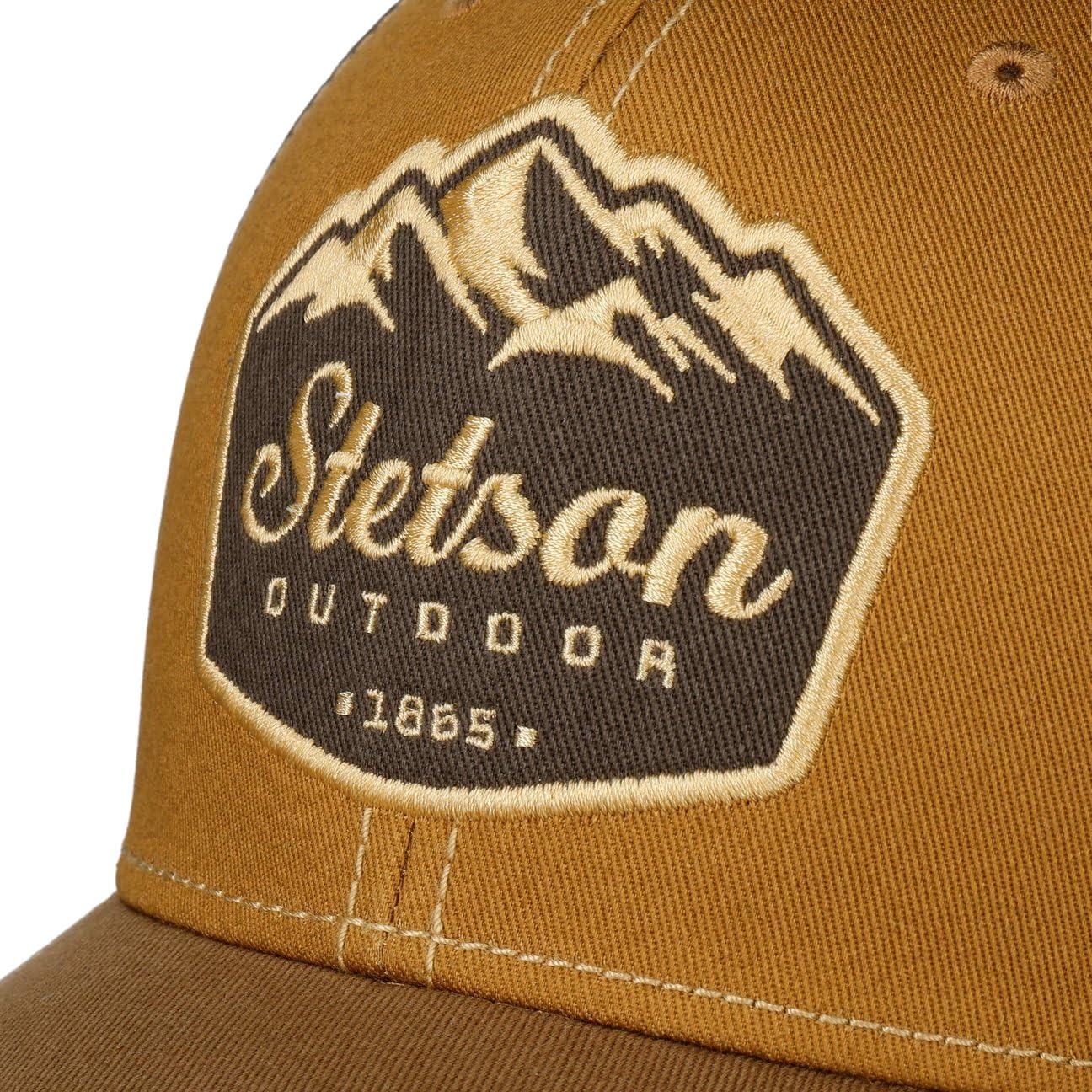 Stetson Outdoor Ranger Cap Basecap Basecap czapka bejsbolówka męska czapka bawełniana - snapback, metalowa klamra, z daszkiem na jesień i zimę