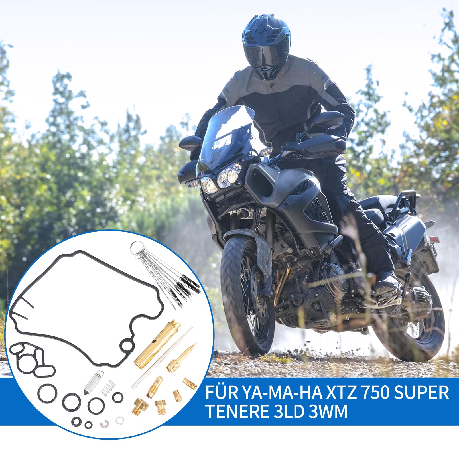 2x Vergaser Reparatursatz Für Yamaha TDM 850 & XTZ 750 - 30 Teile Set