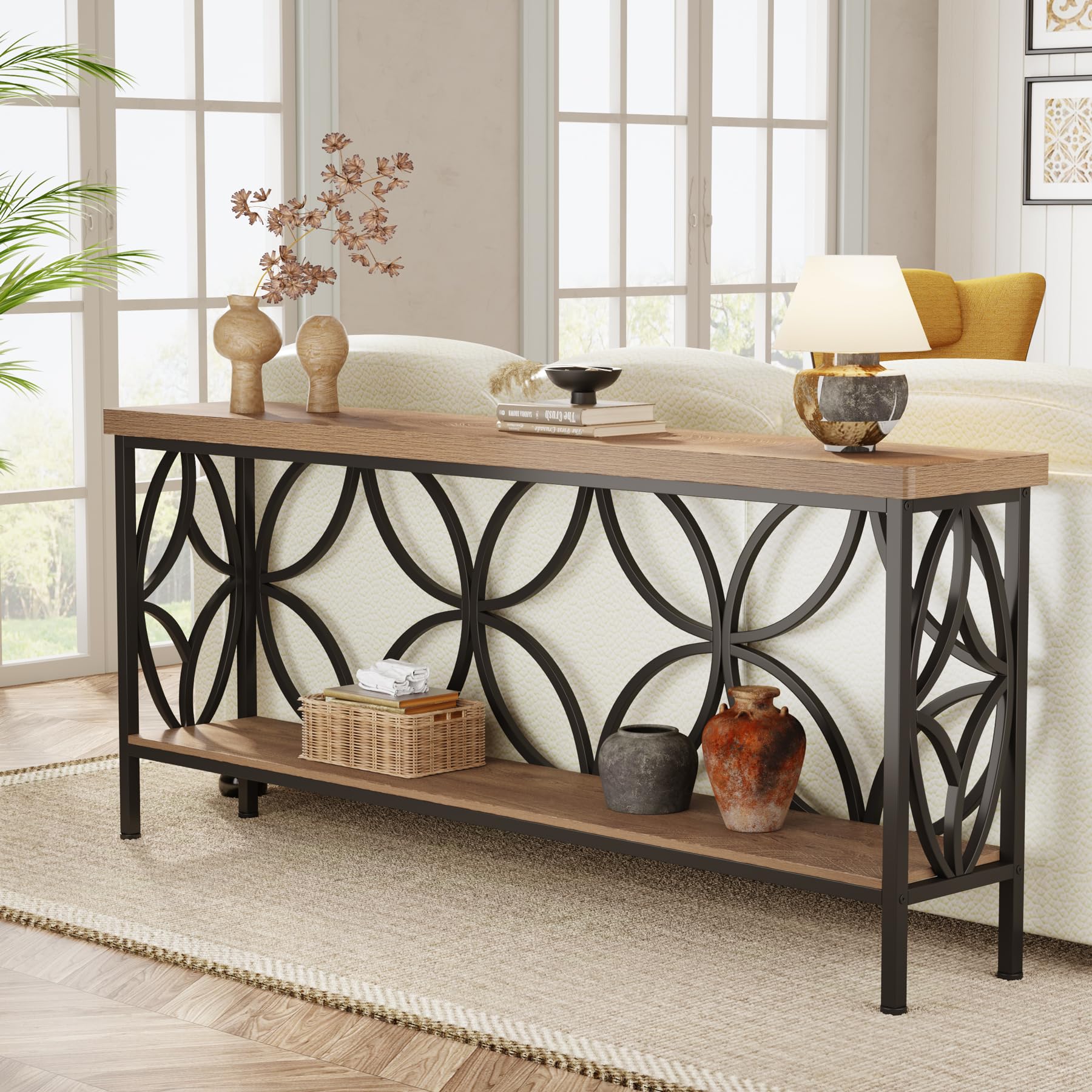 Tribesigns 70.9-Inch Narrow Sofa Table