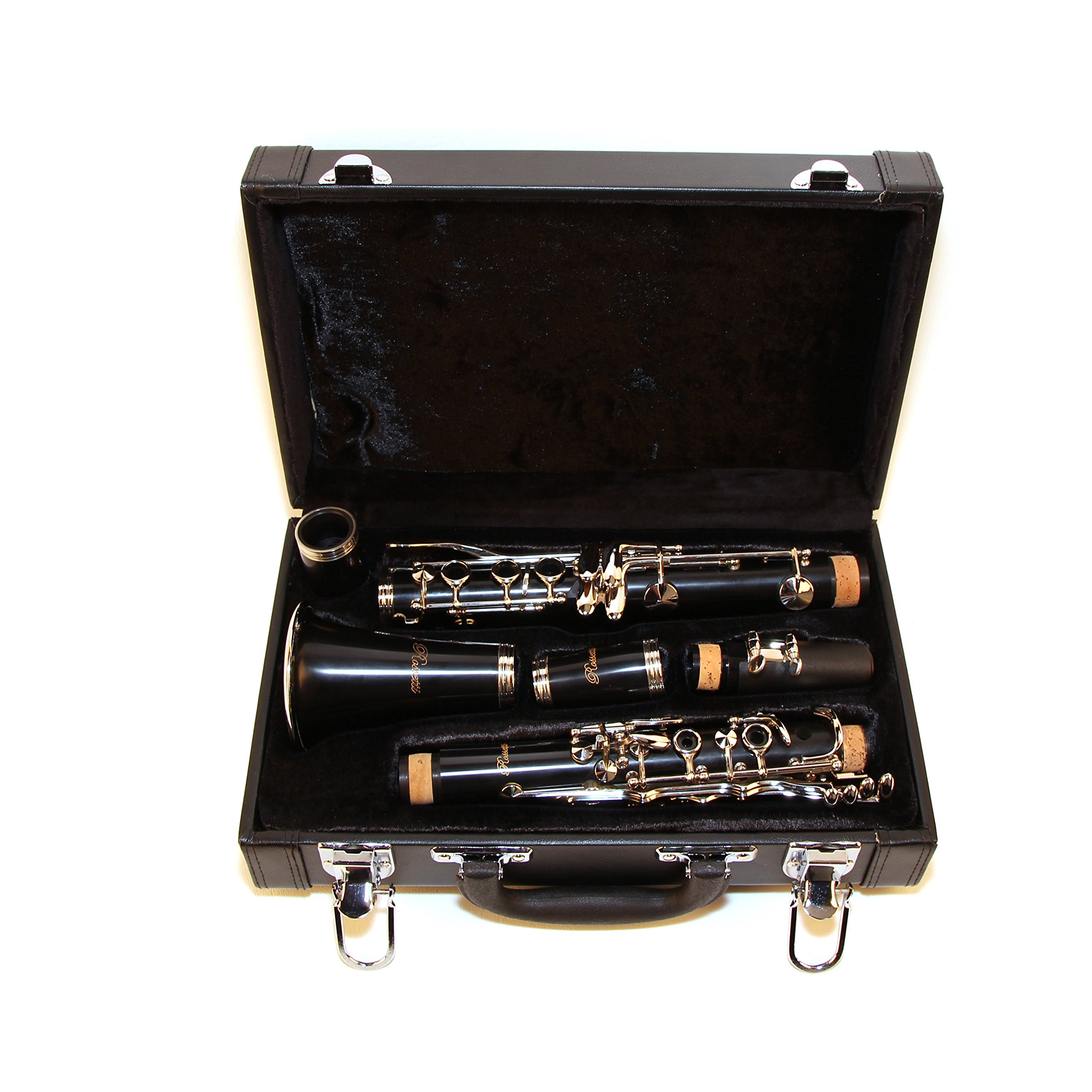Amazon.com: Rossetti Intermediate Soprano Bb Clarinet Black