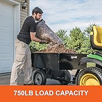 Vista 3 de Agri-Fab 45-0101 remolque para conectar al automóvil, máxima utilidad, 750 libras