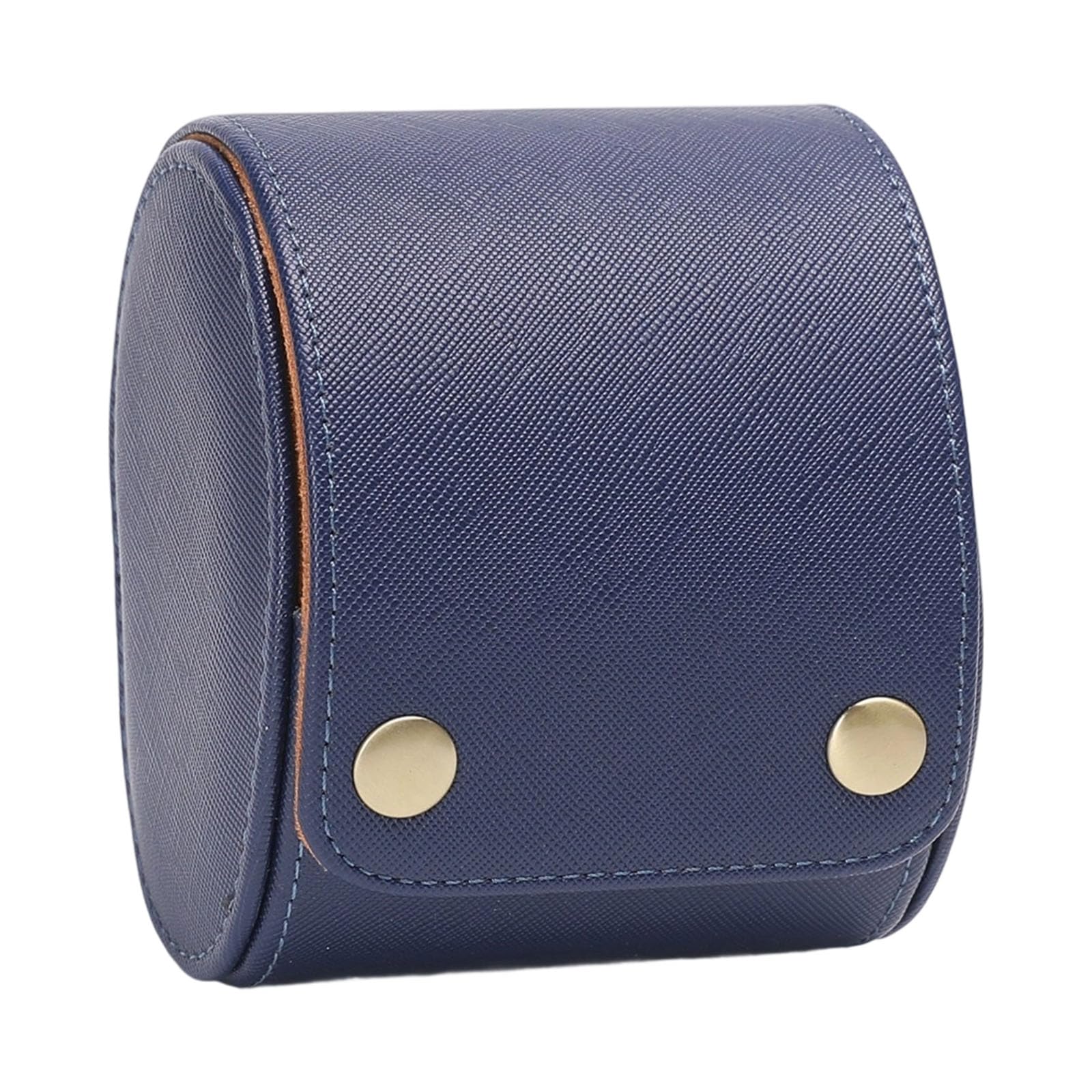 Jazuaiao Watch Travel Case Wristwatch Storage Box Removable Pillows Jewelry Holder Container for Business Travelers Leather Watch Box