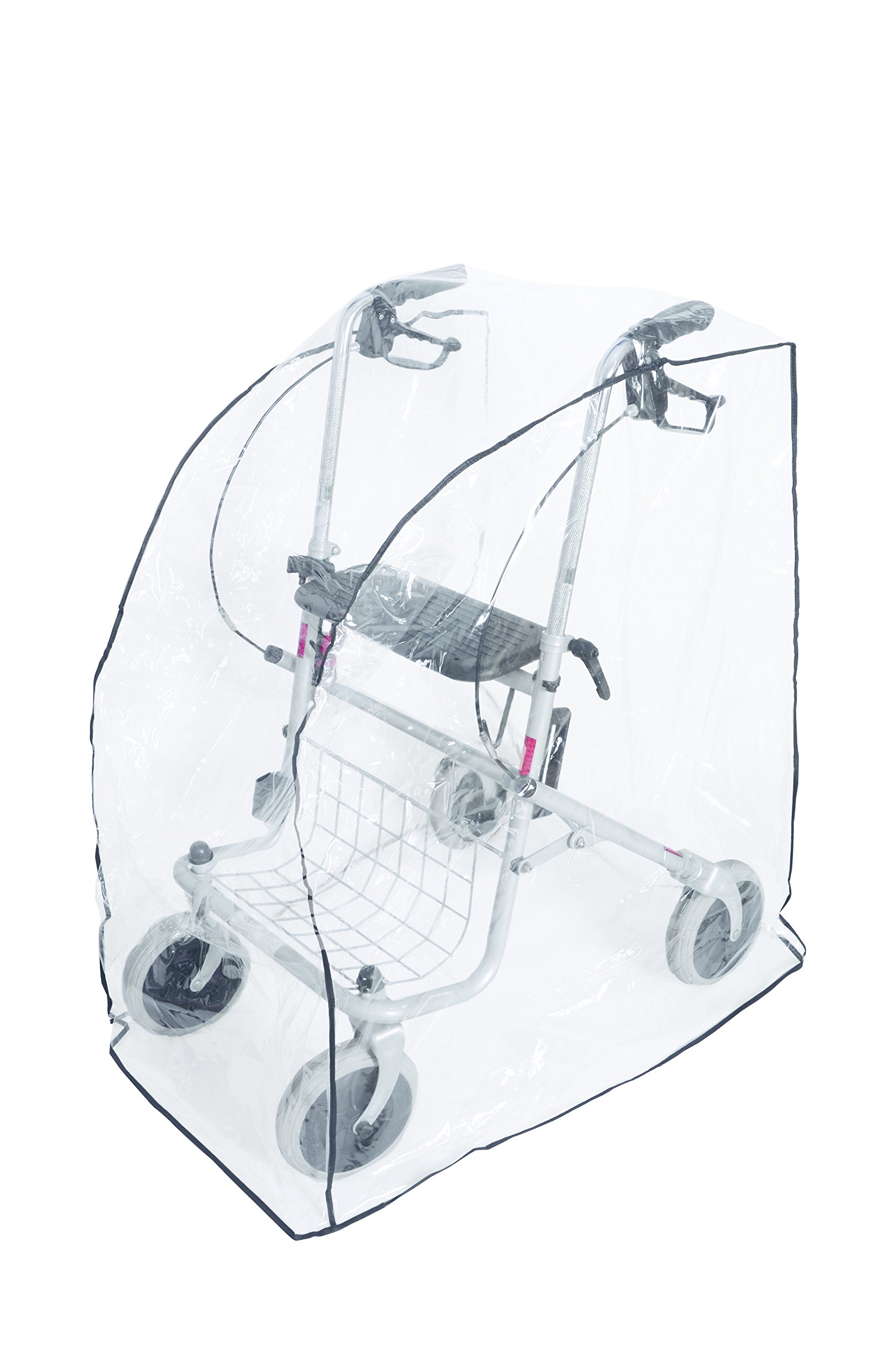 RFM Protezione per Deambulatore, Trasparente, Moderno, Adulti, Plastica, Dimensioni 61 x 83 x 95 cm