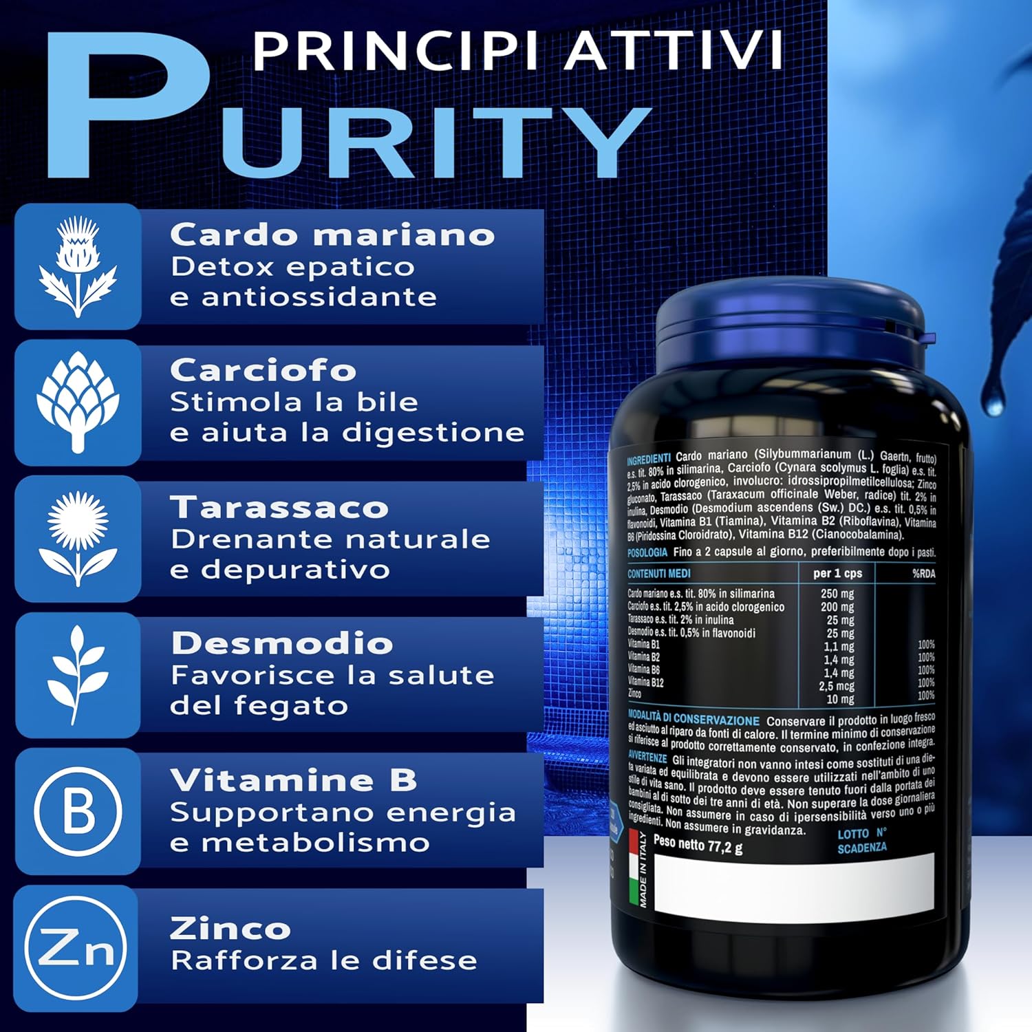 Drenante intestino e fegato – tarassaco e carciofo