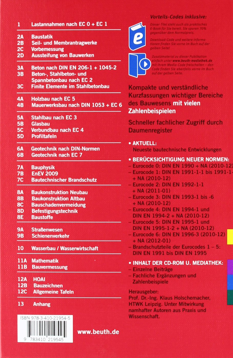 Entwurfs- und Berechnungstafeln für Bauingenieure: Mit CD-ROM (Bauwerk)