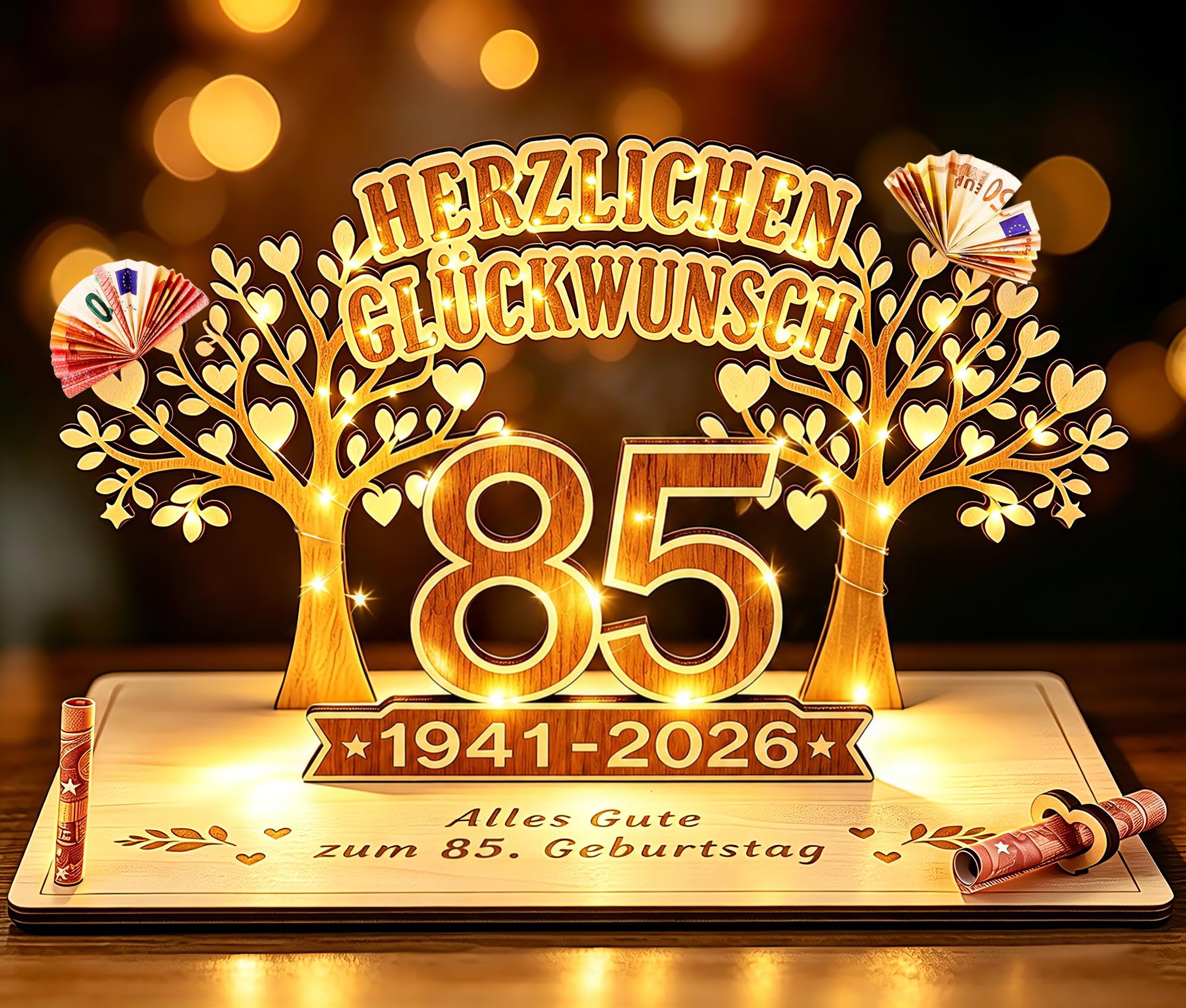 Giftota - 2026 Originelle Geldgeschenk zum Geburtstag Frauen & Männer