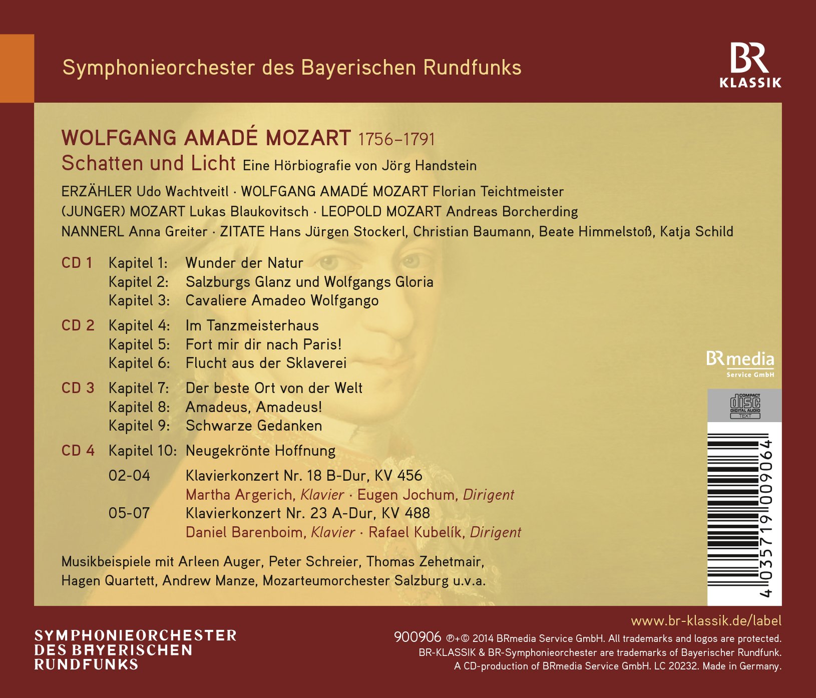 10 Hörbiografien grosser Komponisten [38 CDs]