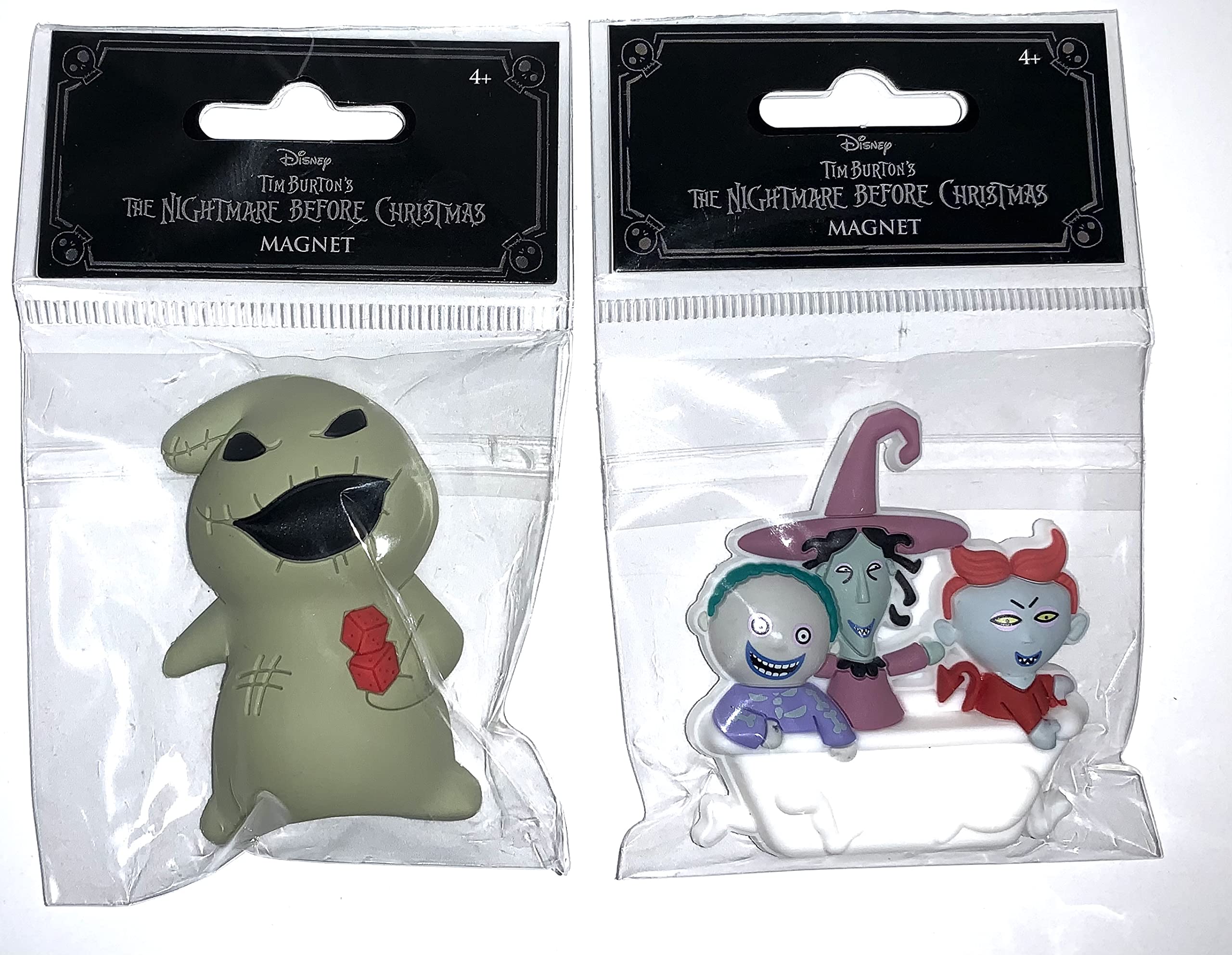 ナイトメアビフォアクリスマス レジンフェイス マグネット　10個 ナイトメアビフォアクリスマス レジンフェイス マグネット 10個