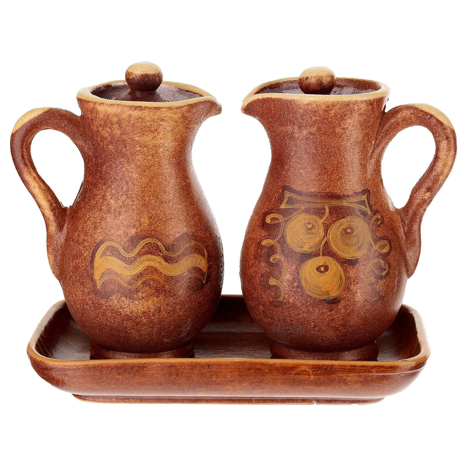 Holyart Ampolline Ceramica: Ampolline anfora Ceramica, Beige