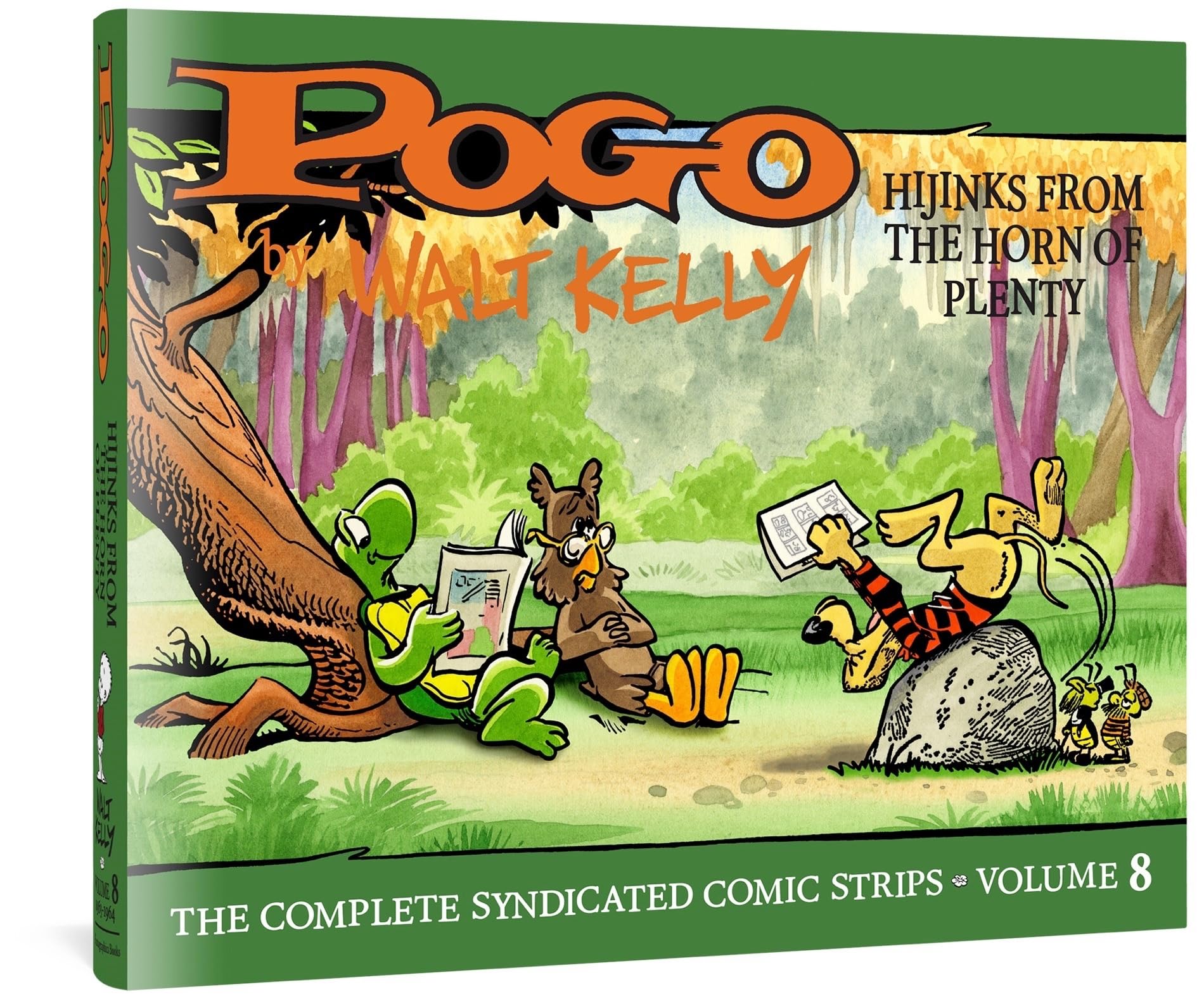 Pogo: The Complete Syndicated Comic Strips Vol. 8: by Walt Kelly HARDBACK
