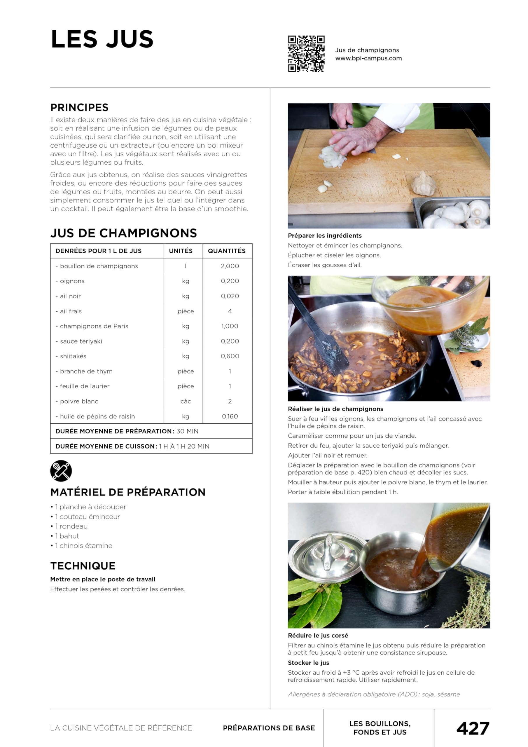 La cuisine végétale de référence: Produits, techniques et recettes pour une cuisine plus végétale