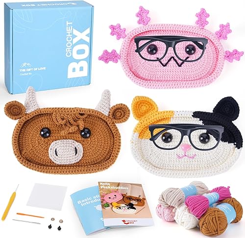 Miniatura 31 de Kit de ganchillo para principiantes: kit de ganchillo Shiba Inu, todo lo que necesitas, incluye hilo suave fácil de tejer, video paso a paso, 2