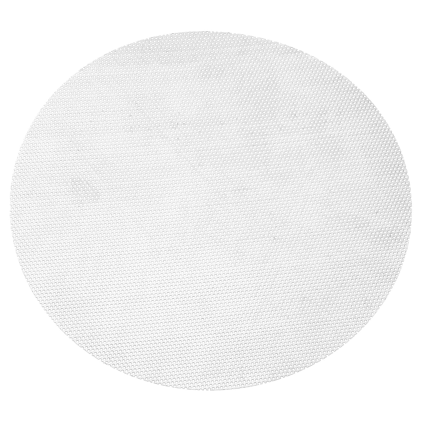 PATIKIL 16" Diametro 304 Lamiera Perforata 0.06" Foro 19GA Argento