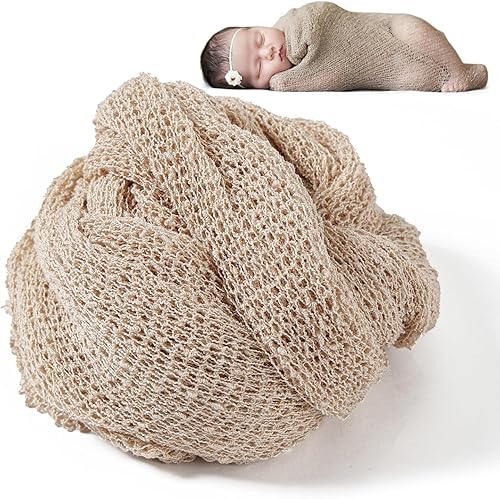 Miniatura 7 de Accesorios de fotografía para recién nacidos, manta elástica para fotografía de recién nacidos, para bebés, niños y niñas, posando accesorios para