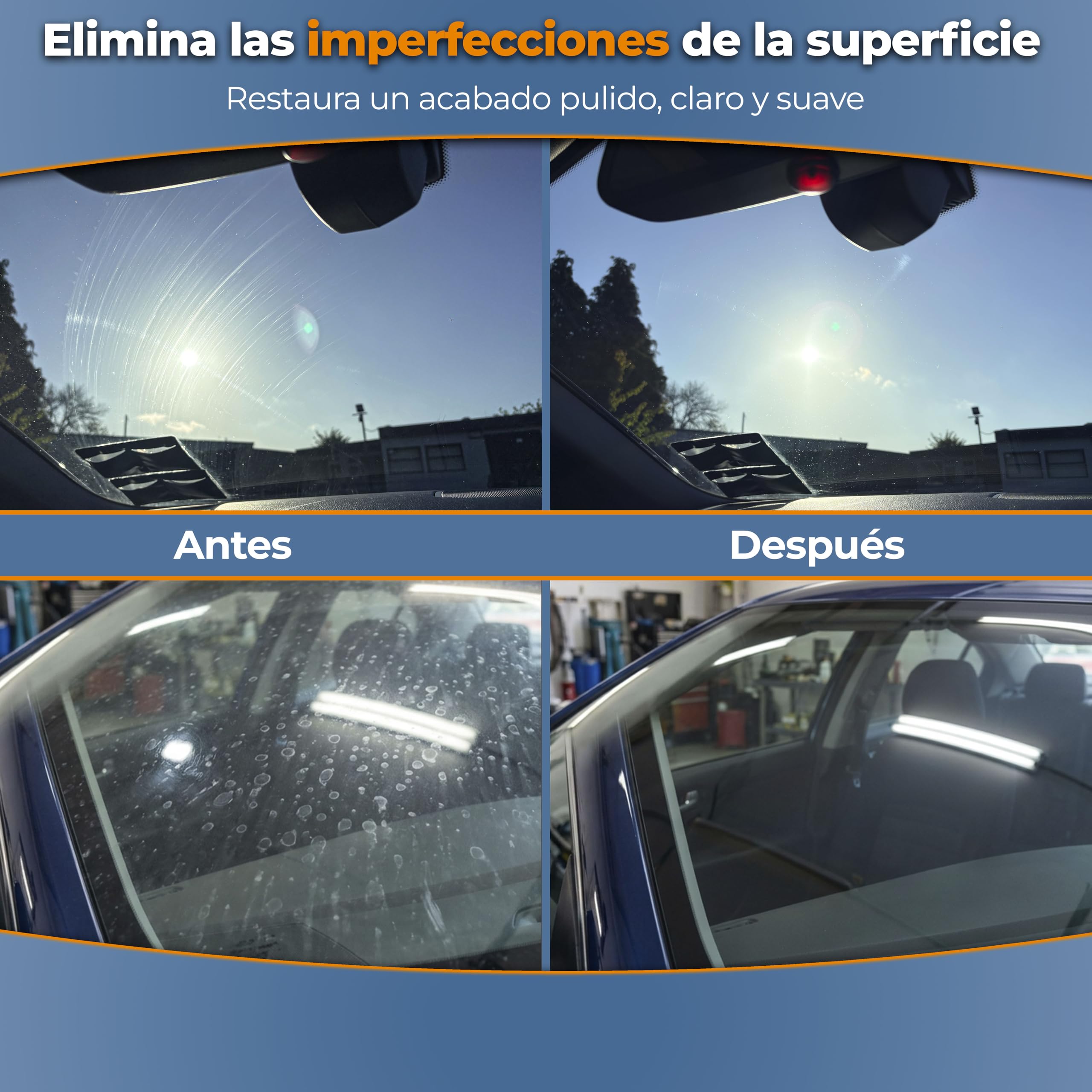 Compuesto de Pulido de Cristal de 250 ml, Vidrio Pulido Solución, óxido de Cerio Suspended Gel – Grado Fino
