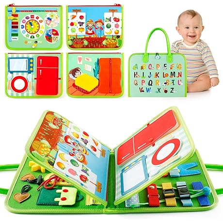 Learning Busy Book for 2 Year Old