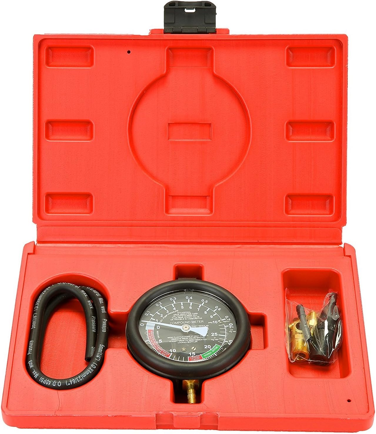 Jecr Fuel Pressure Kit Tester Fuel Pump & Valve Vacuum