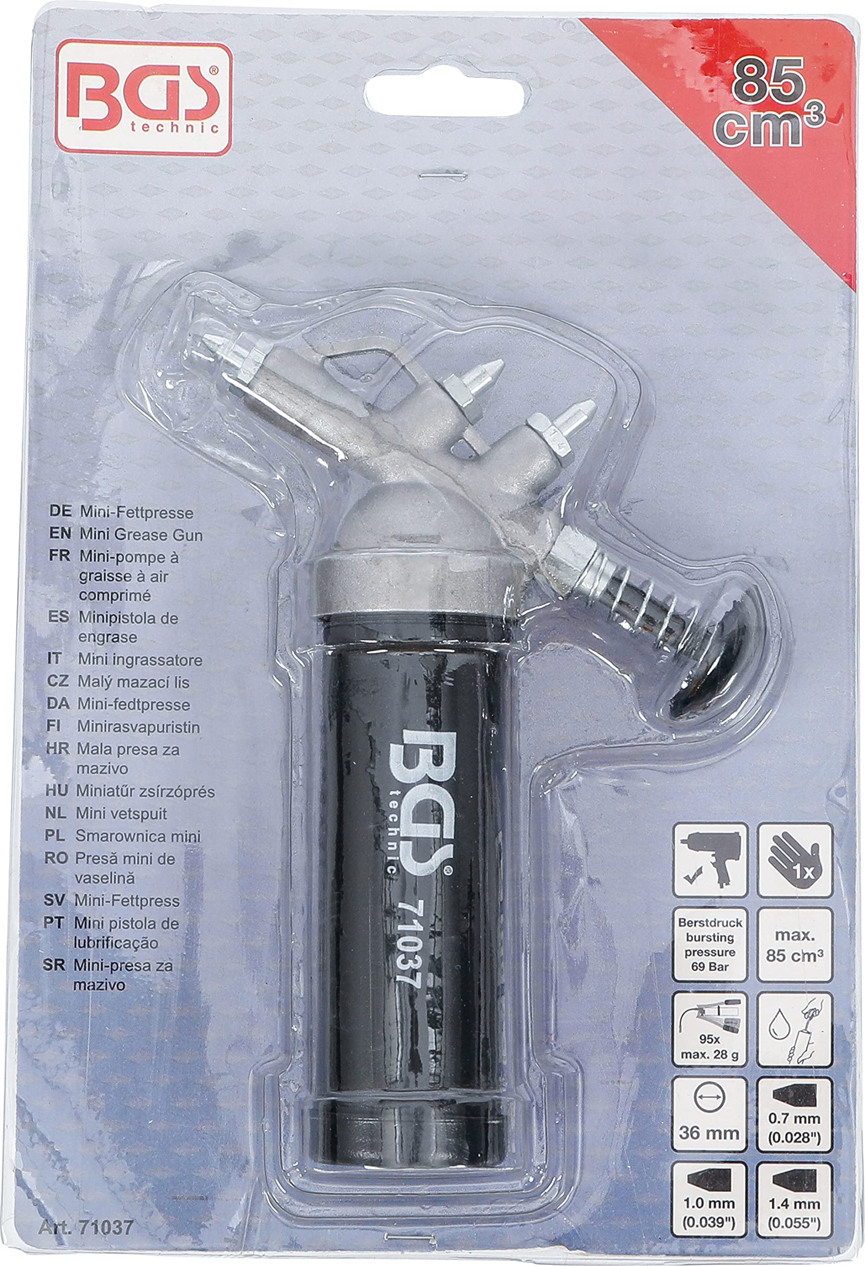 BGS 71037 | Smarownica mini | 85 cm³