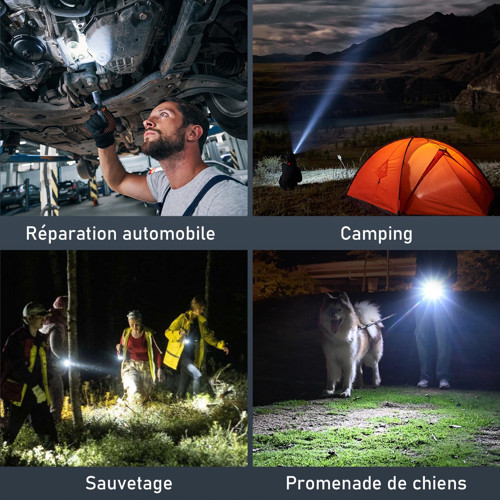 sofirn SC28 Lampe Torche LED Ultra Puissante, 2800 lumens, Mini Lampe Torche avec Stroboscope Instantané, USB-C, IPX8, Clip, Mode Tactique, Idéale pour Patrouille, Randonnée et Situations d’Urgence