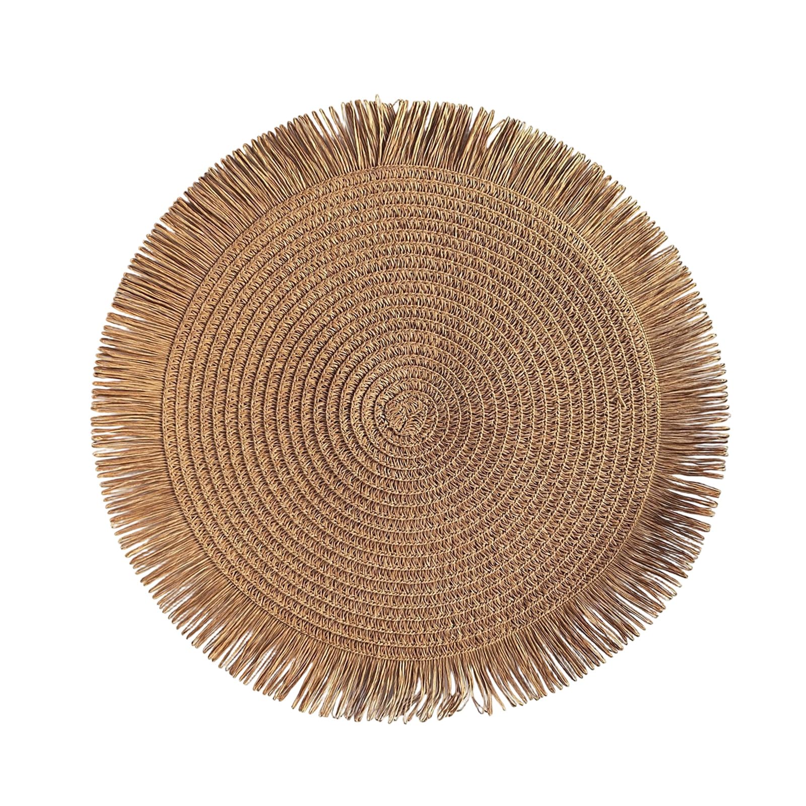 APGLSXY Stylish Round Paper Placemat with Decorated Edged for Household Kitchen and Restaurant Use Paper Dinner Mats