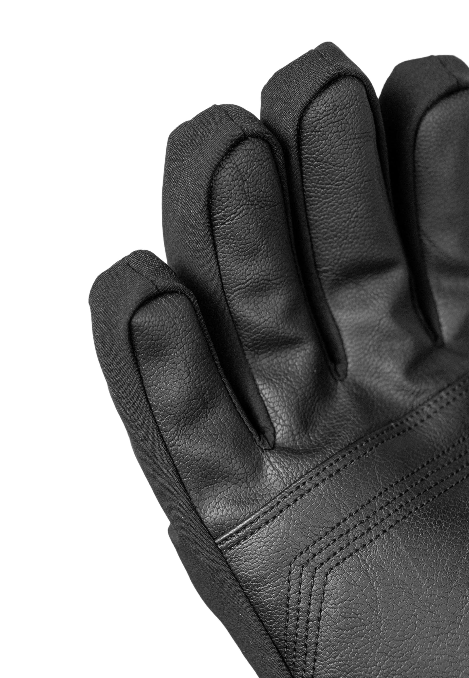 Reusch Malone R-TEX XT Gants de ski unisexes, imperméables, coupe-vent, respirants, isolation chaude en laine, cuir végétalien, softshell, doublure MicroActive, manchettes serrées, Comfort Leash, pour