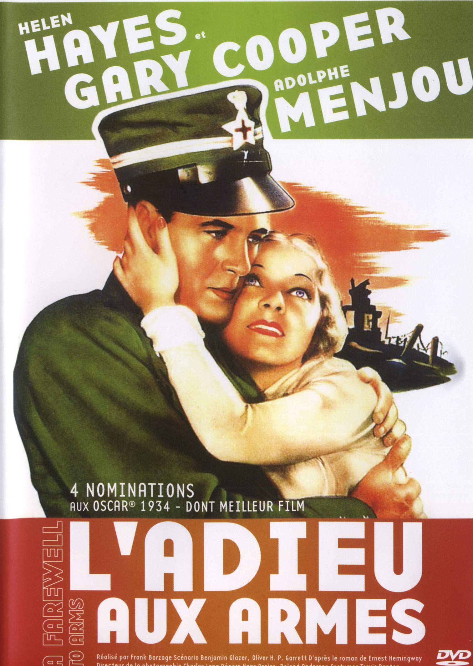 DVD L'adieu aux armes edición Francia película clásica en formato físico