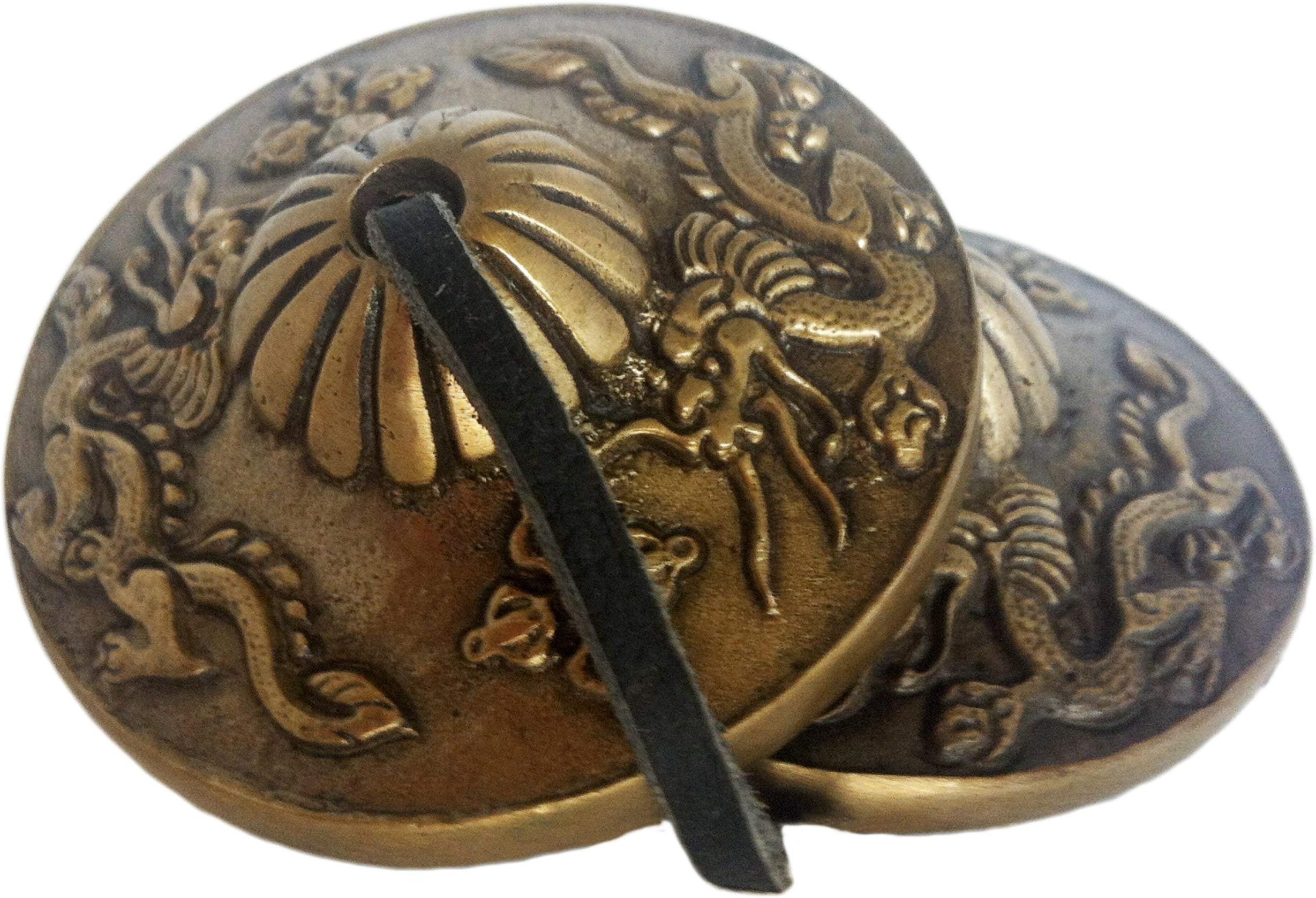 Tingsha Tibetan Style Meditation Bell (Chime) From Nepal (Small)