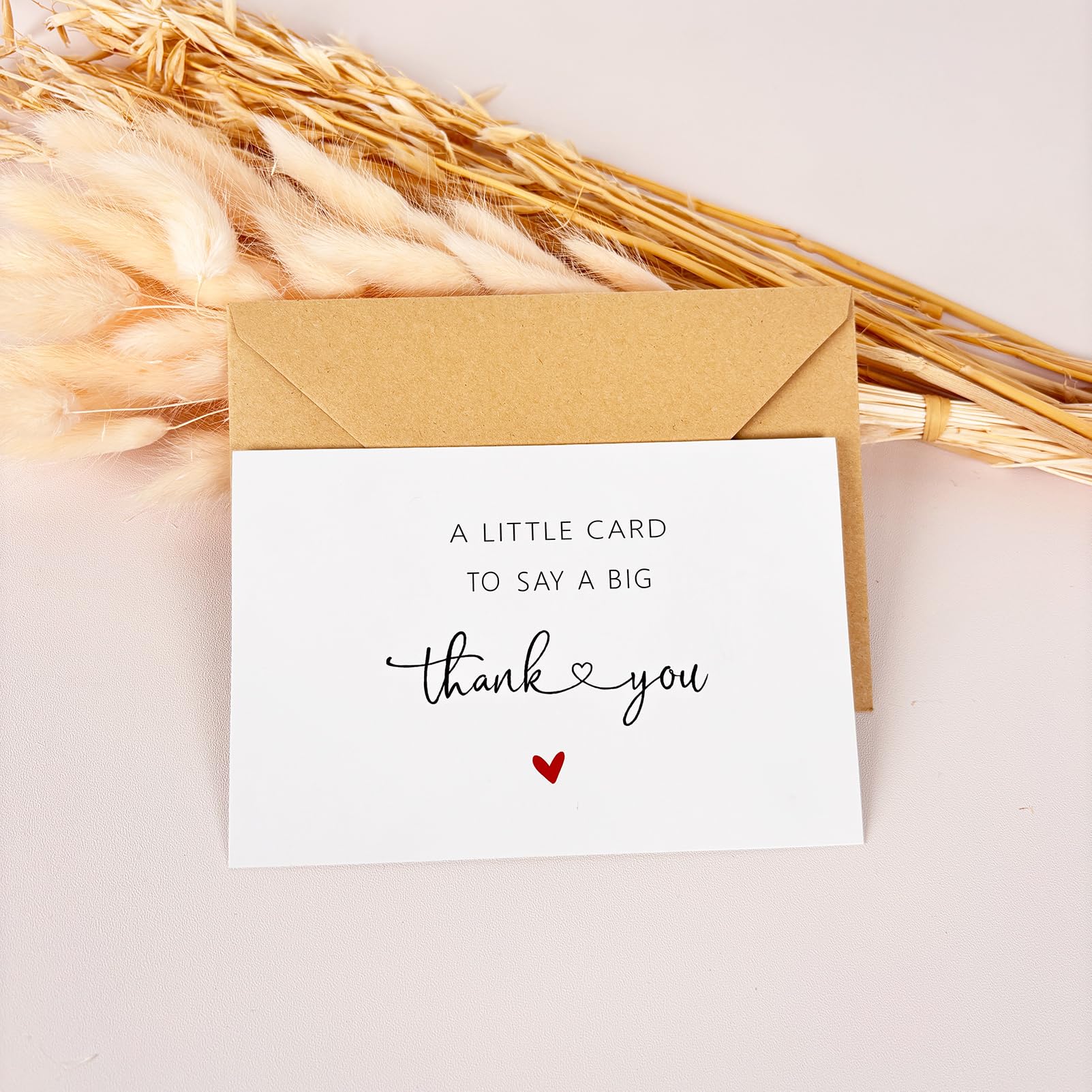 Paquete de 48 tarjetas de agradecimiento con sobres, tarjetas de agradecimiento en blanco para vacaciones de graduación, notas de agradecimiento de boda de 6 x 4 y tarjetas para todas las