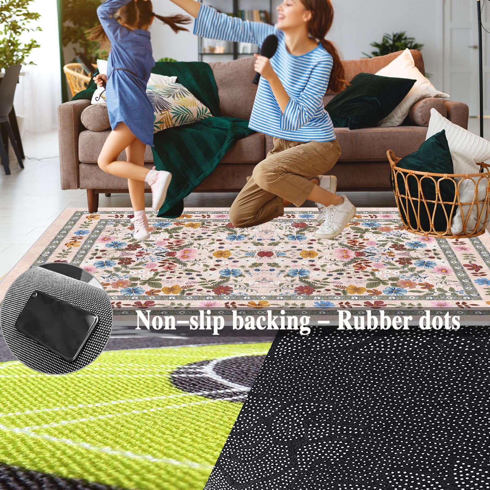 Alfombrilla para batería, Alfombra para Bateria Alfombrilla de Tambor Antideslizante insonorizada, Alfombrilla para batería electrónica Antideslizante para Kits de batería electrónica 150 x 120 cm