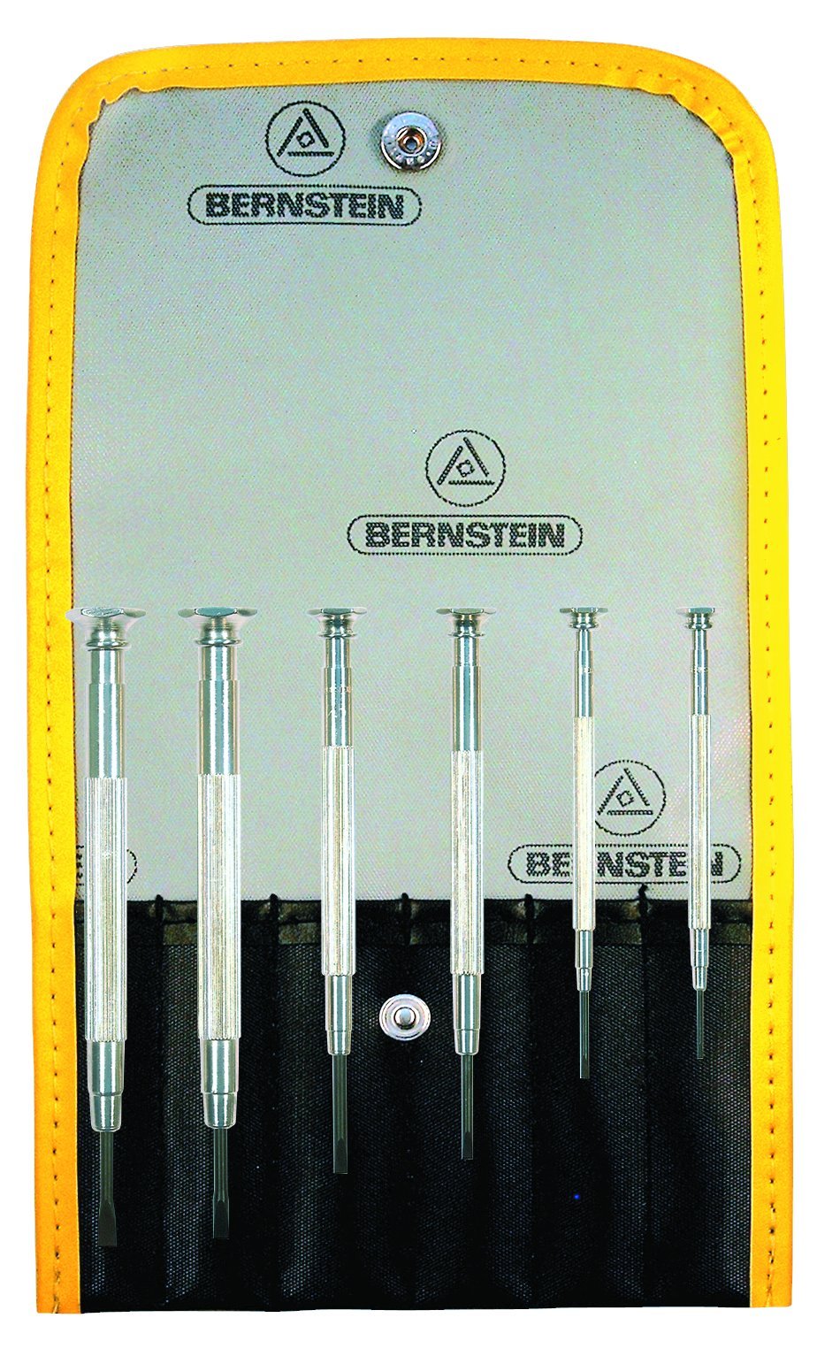 Bernstein 4-379 Watchmaker's Screwdriver Set Metal 6 Pieces in Nylon Case