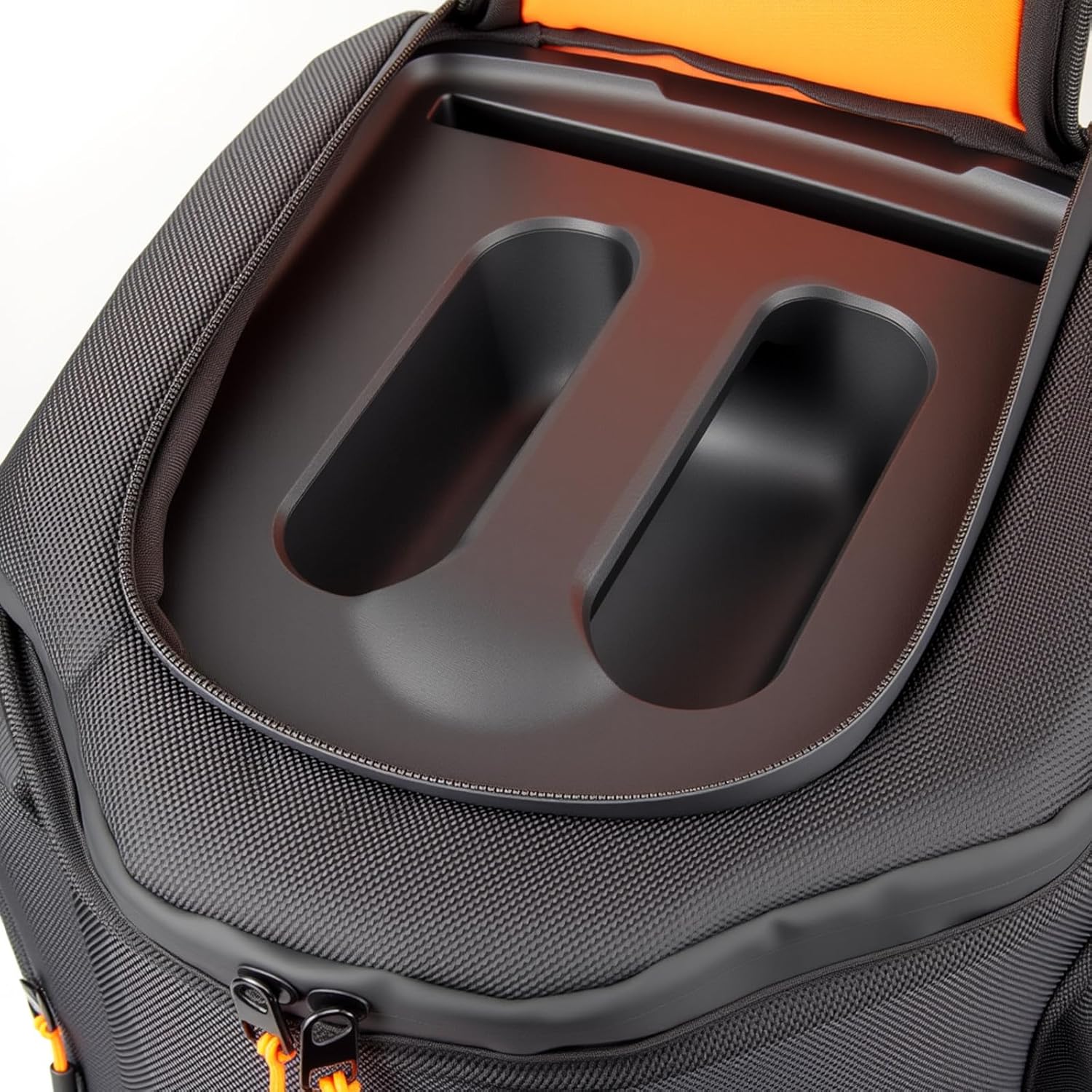 Shoulder Bag Travel Case for EON ONE Compact All-in-1 Personal PA System Portable Speaker w/Pockets for Microphone, Transmitter, Tablet, Power Cord, Spare Battery Accessories(Nylon Bag) - Image 3