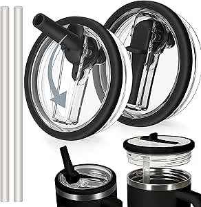 Amazon.com | 2 Pcs Fit Stanley Lid Replacement 40 Oz, For Stanley Lid