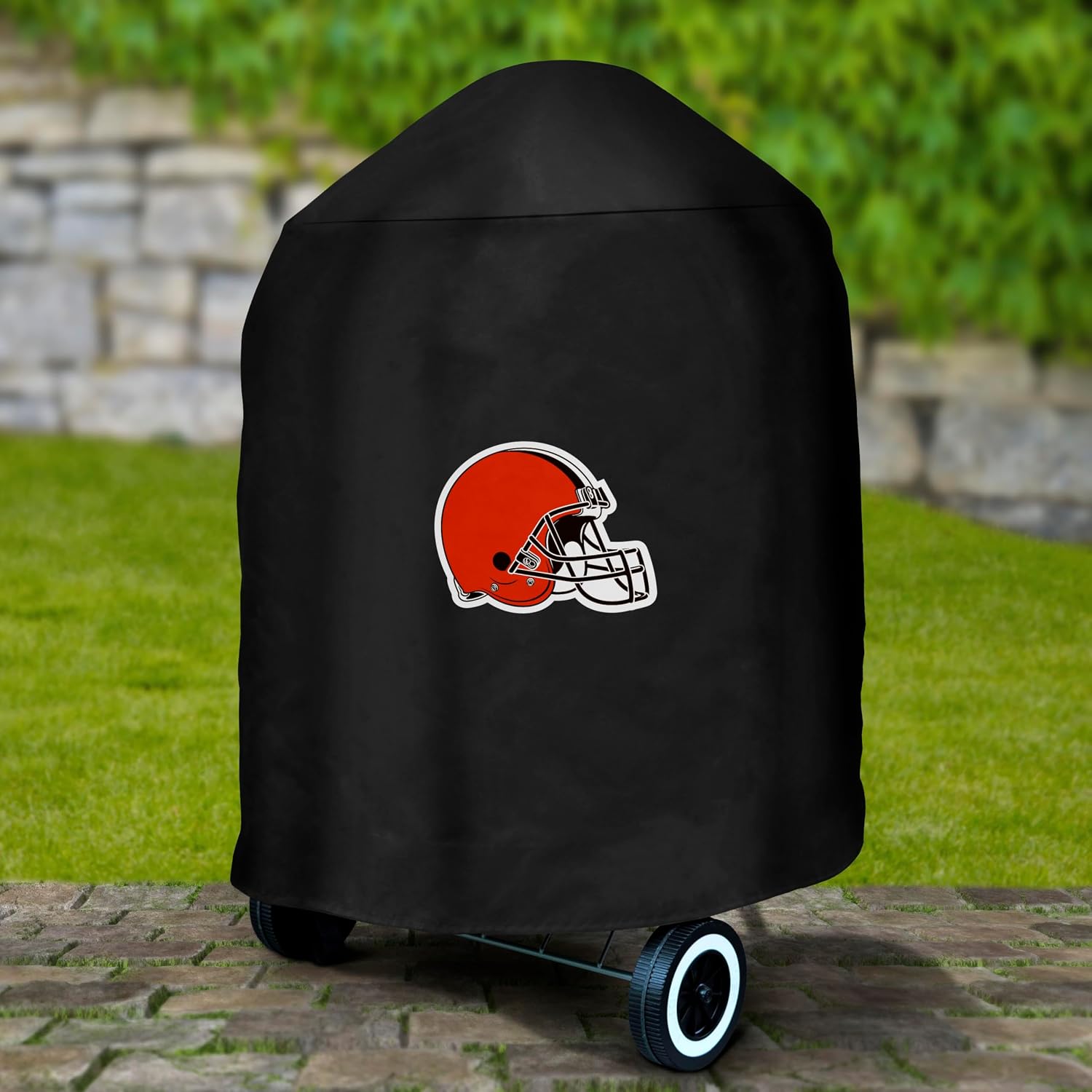 FANMATS 42839 NFL - Cleveland Browns Kettle Style Grill Cover with Primary Team Logo - 25in x 25in x 35in
