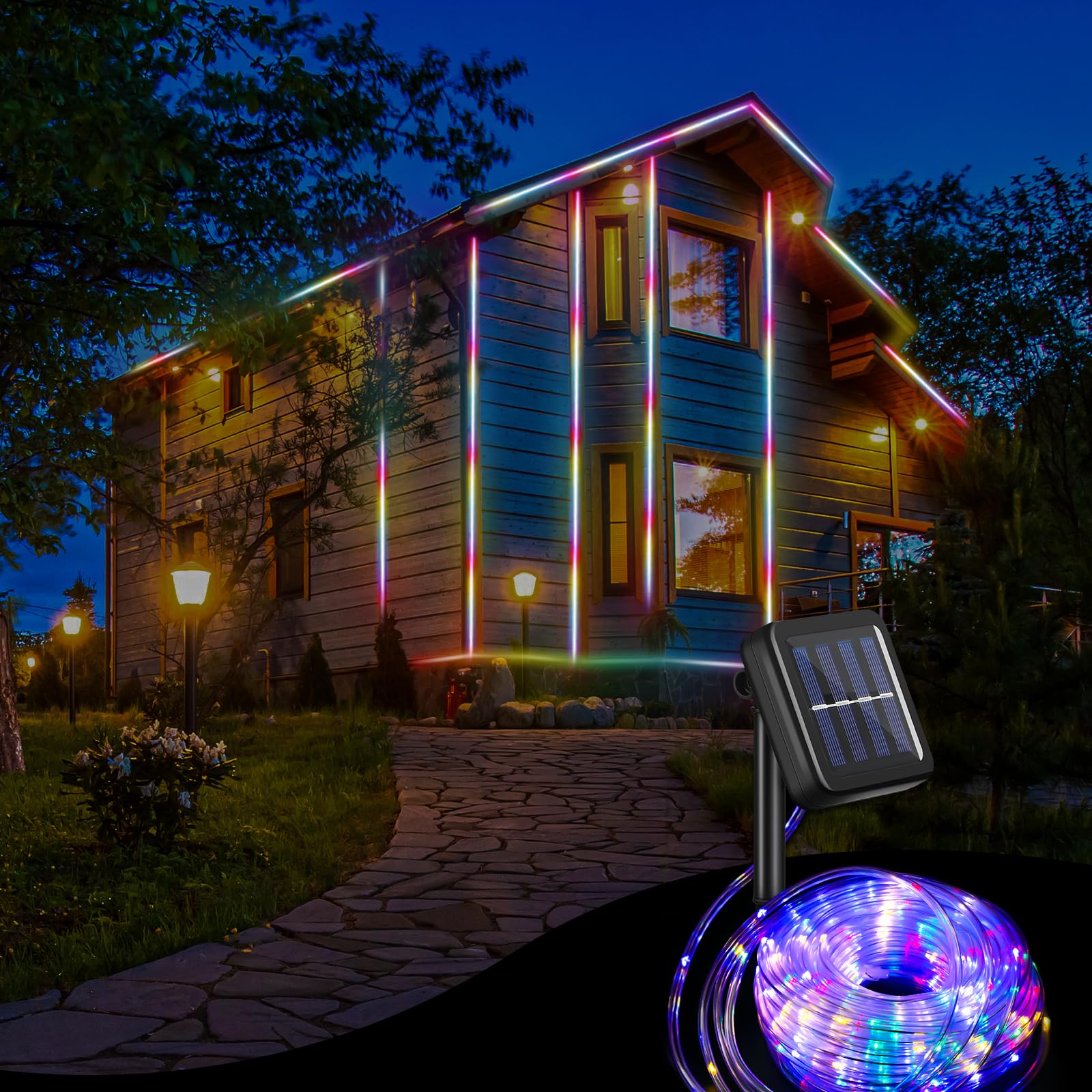 300 Solar Rope Lighting